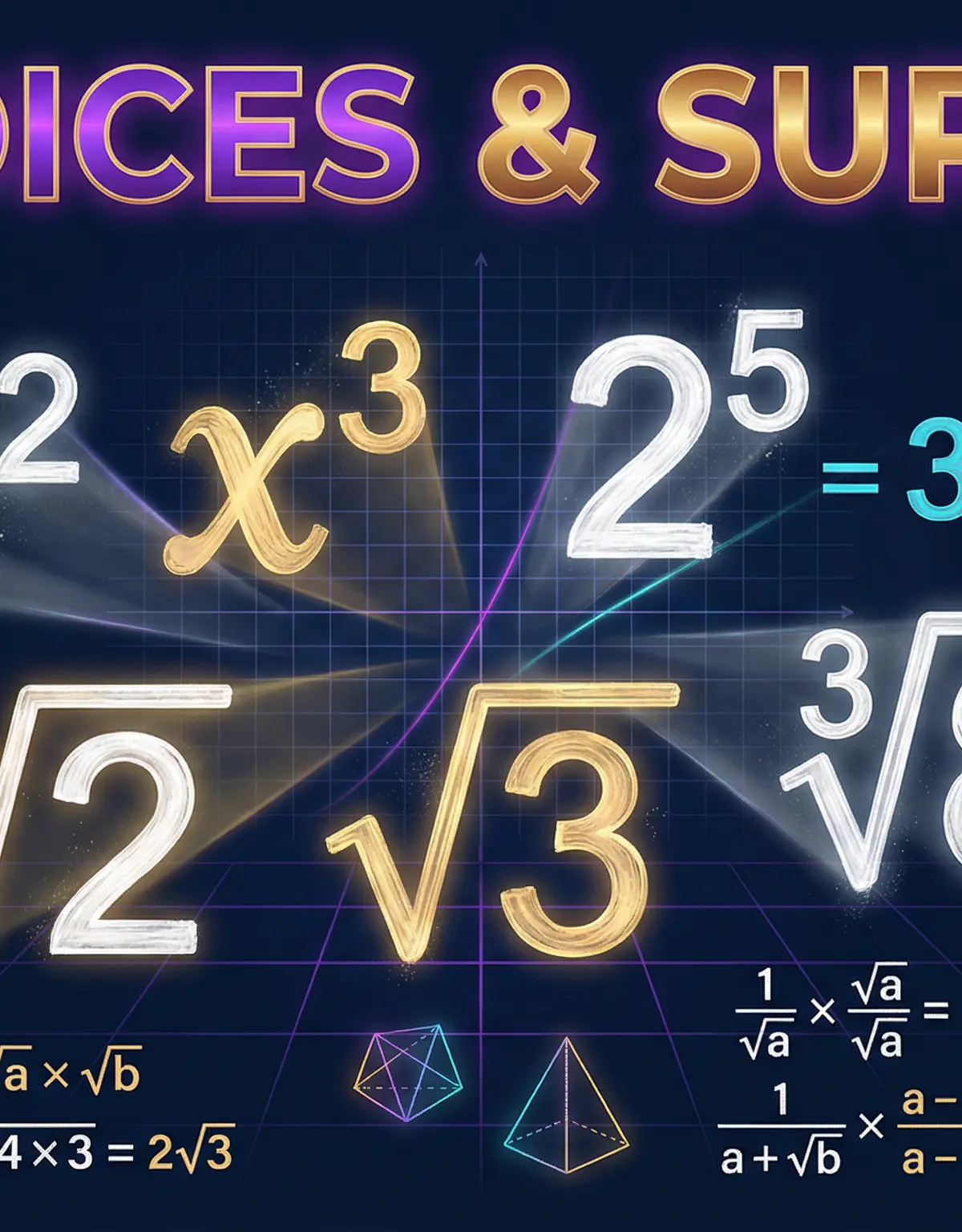 Header image for Indices and Surds
