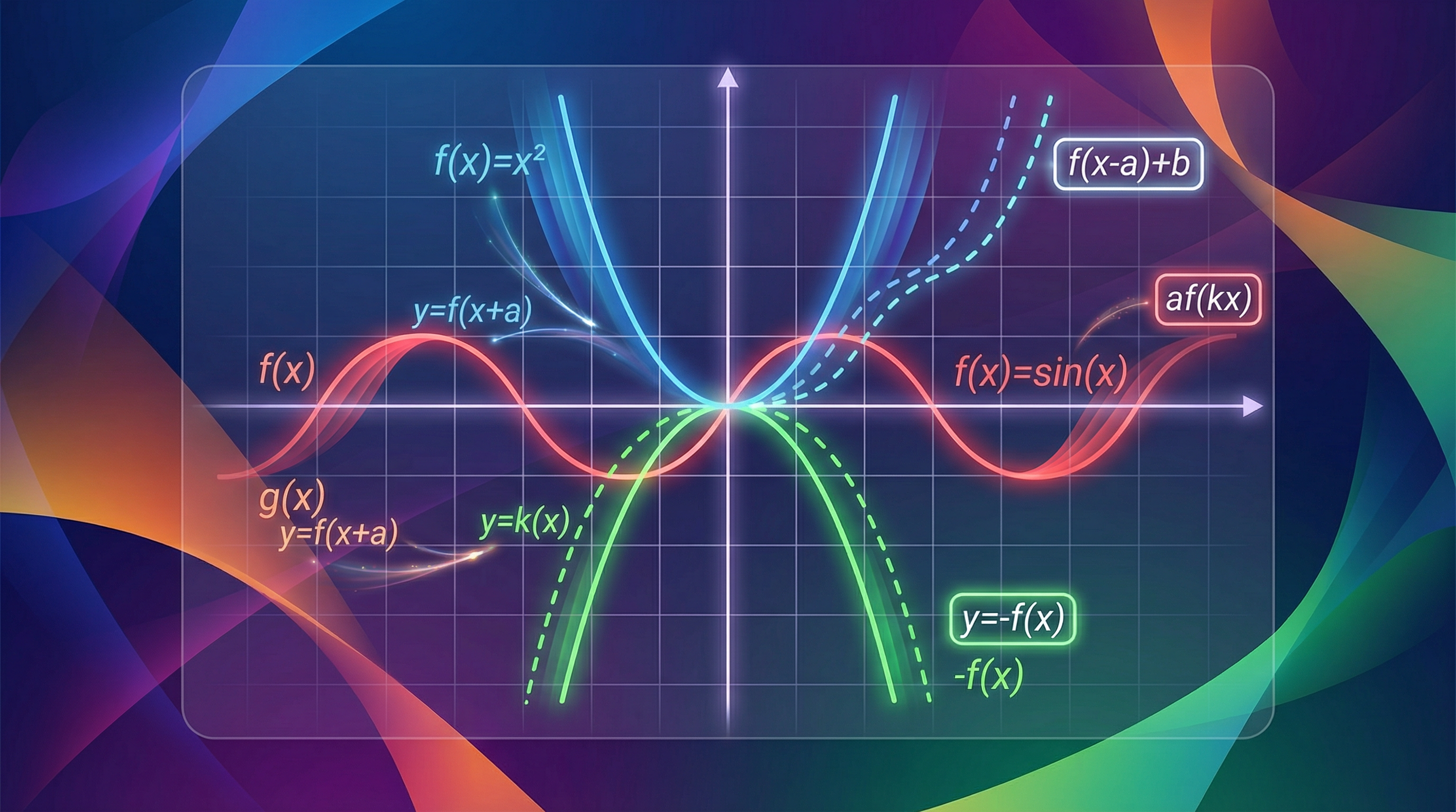Transformations of functions – Further Mathematics – GCSE