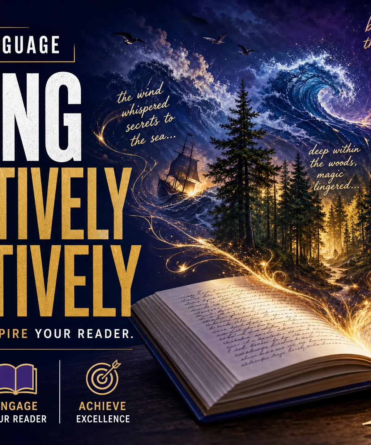 Header image for Writing imaginatively and creatively