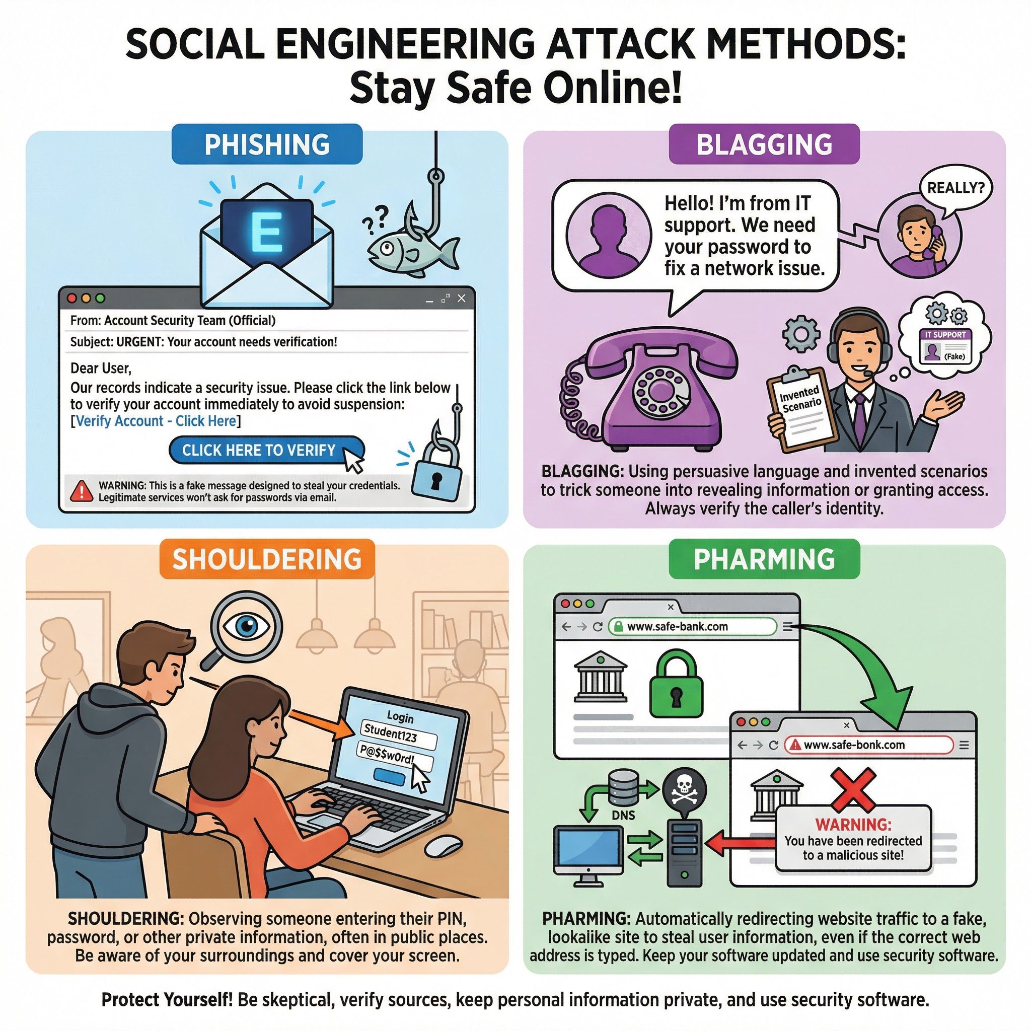 Threats to Computer Systems and Networks (Malware, Phishing, Hacking) – Computer Science – GCSE