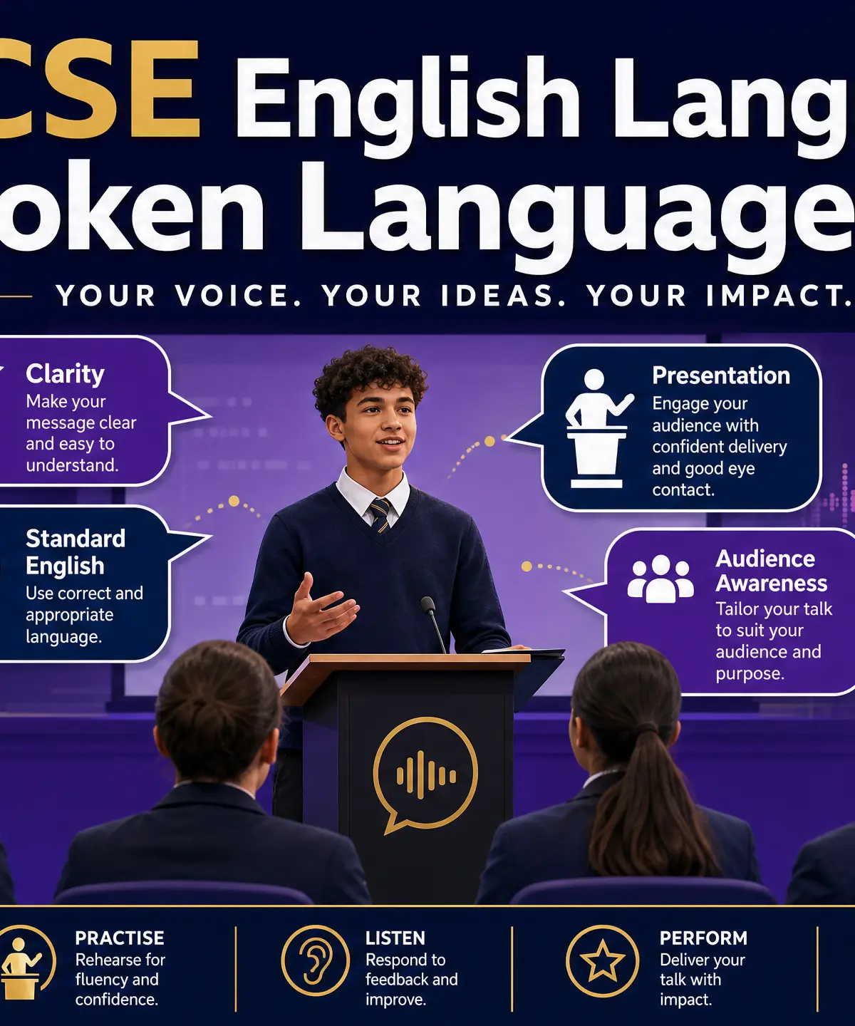 GCSE English Language: Spoken Language NEA