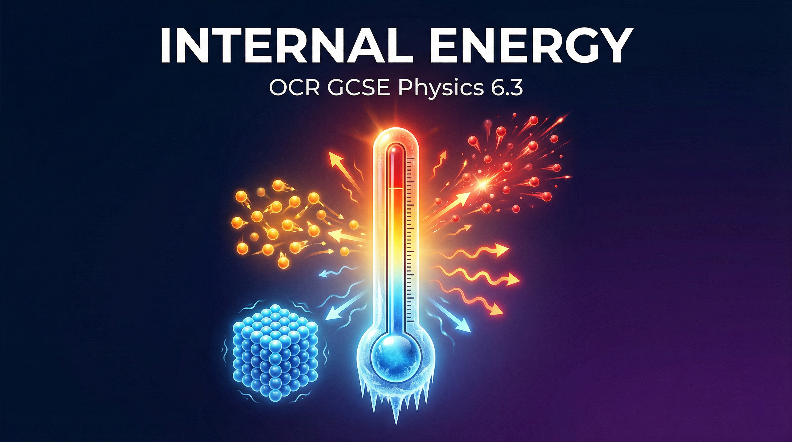Header image for OCR GCSE Physics: Internal Energy (6.3)