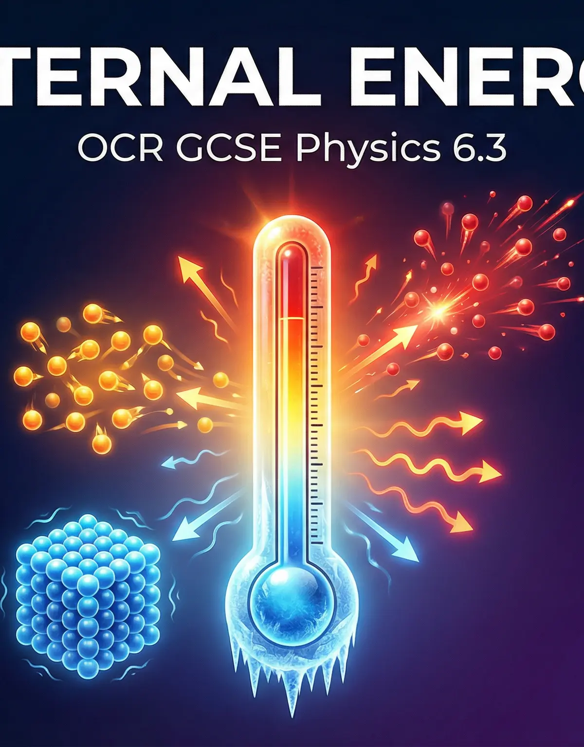 Header image for OCR GCSE Physics: Internal Energy (6.3)