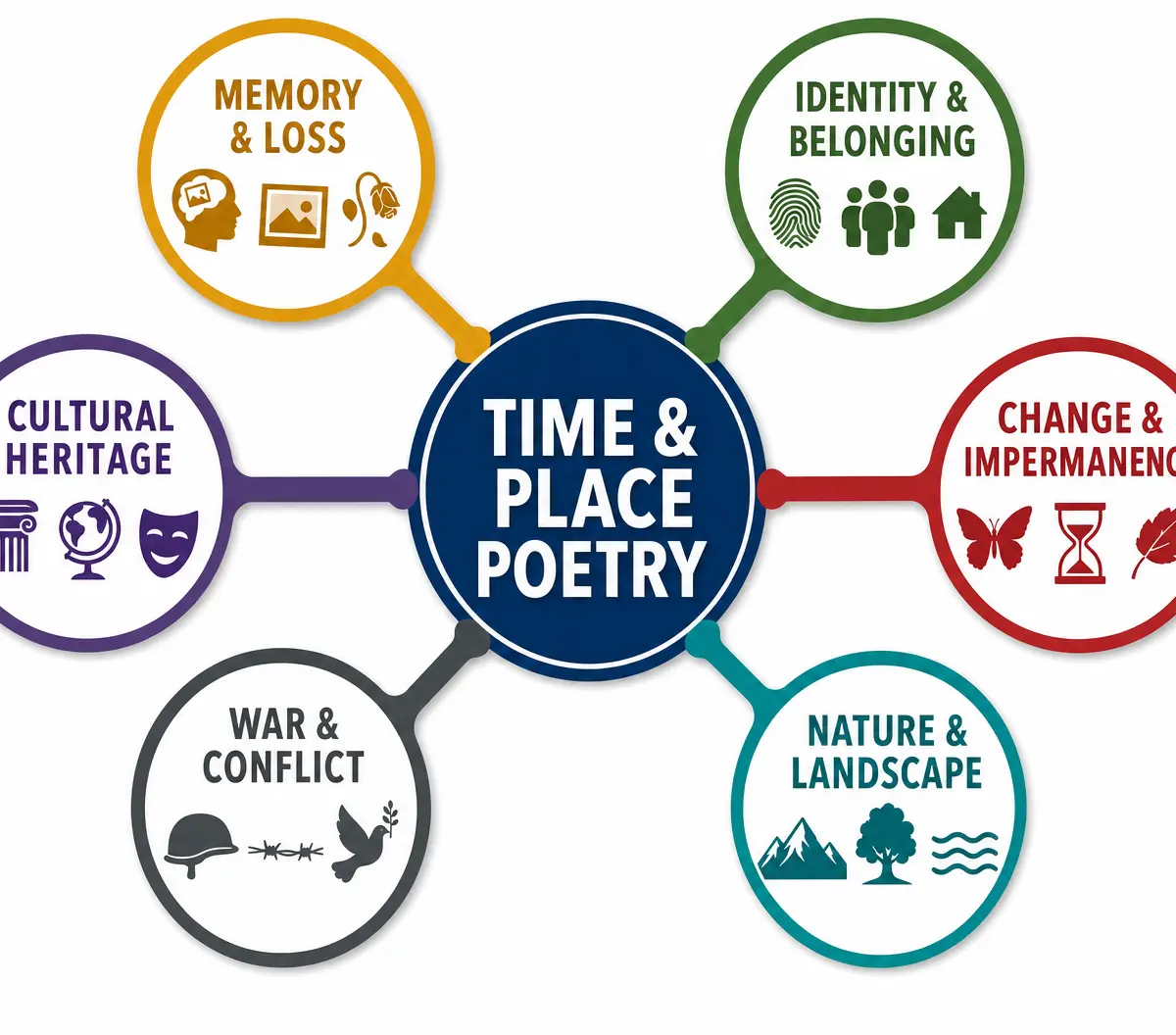 Key Themes in Time and Place Poetry