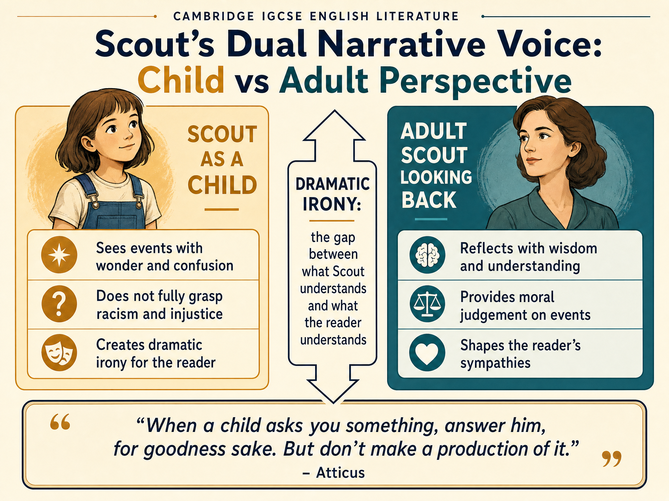 Scout's Dual Narrative Voice