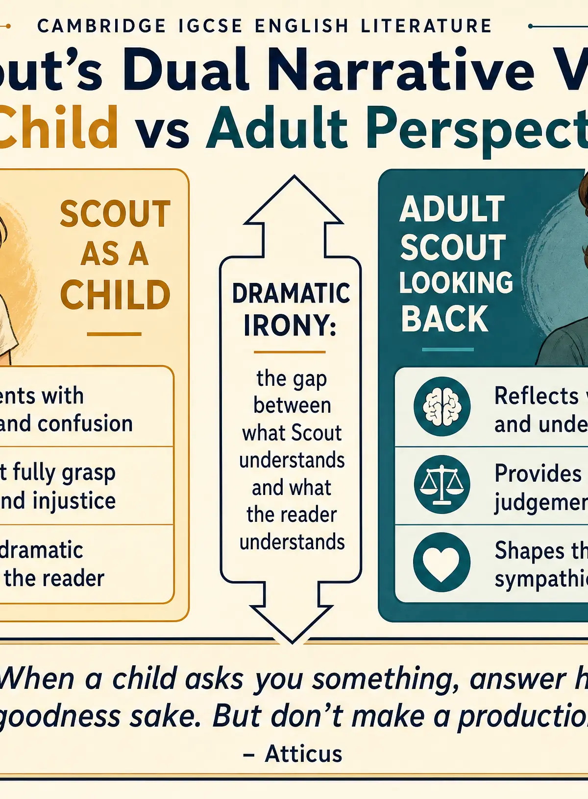Scout's Dual Narrative Voice