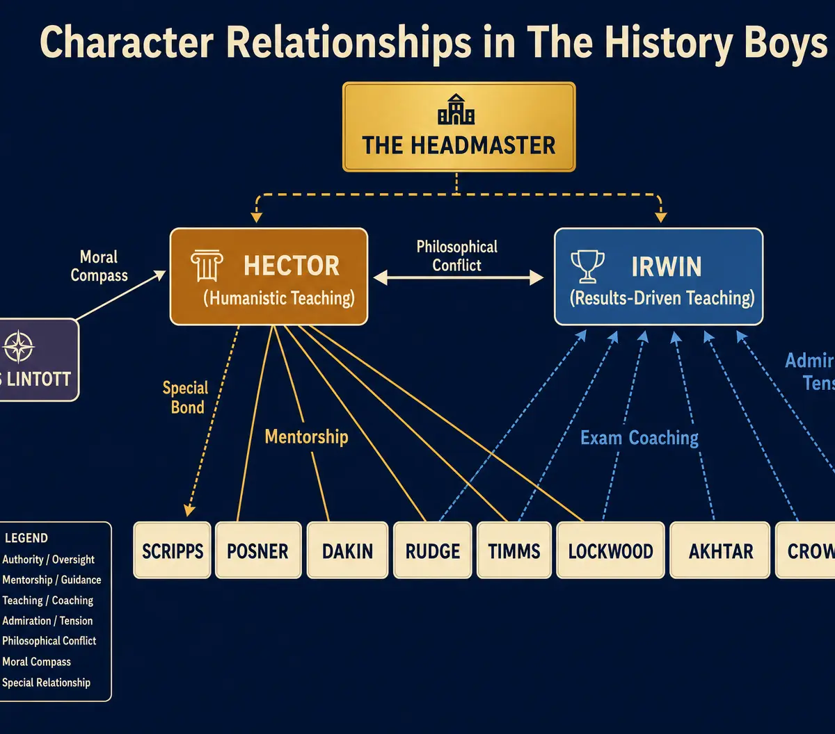 Character Relationships and Mentorship