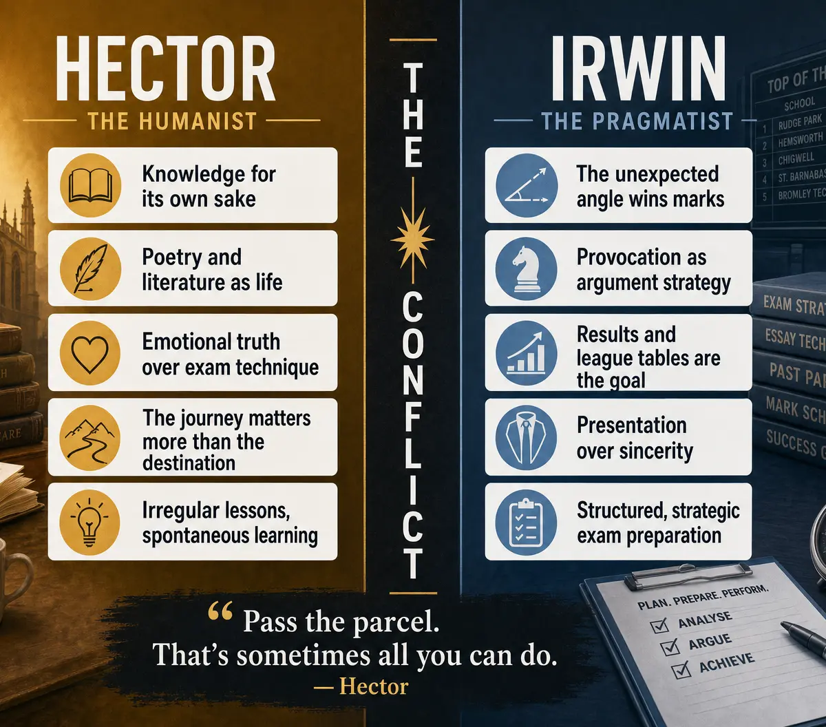Hector vs Irwin: The Educational Conflict