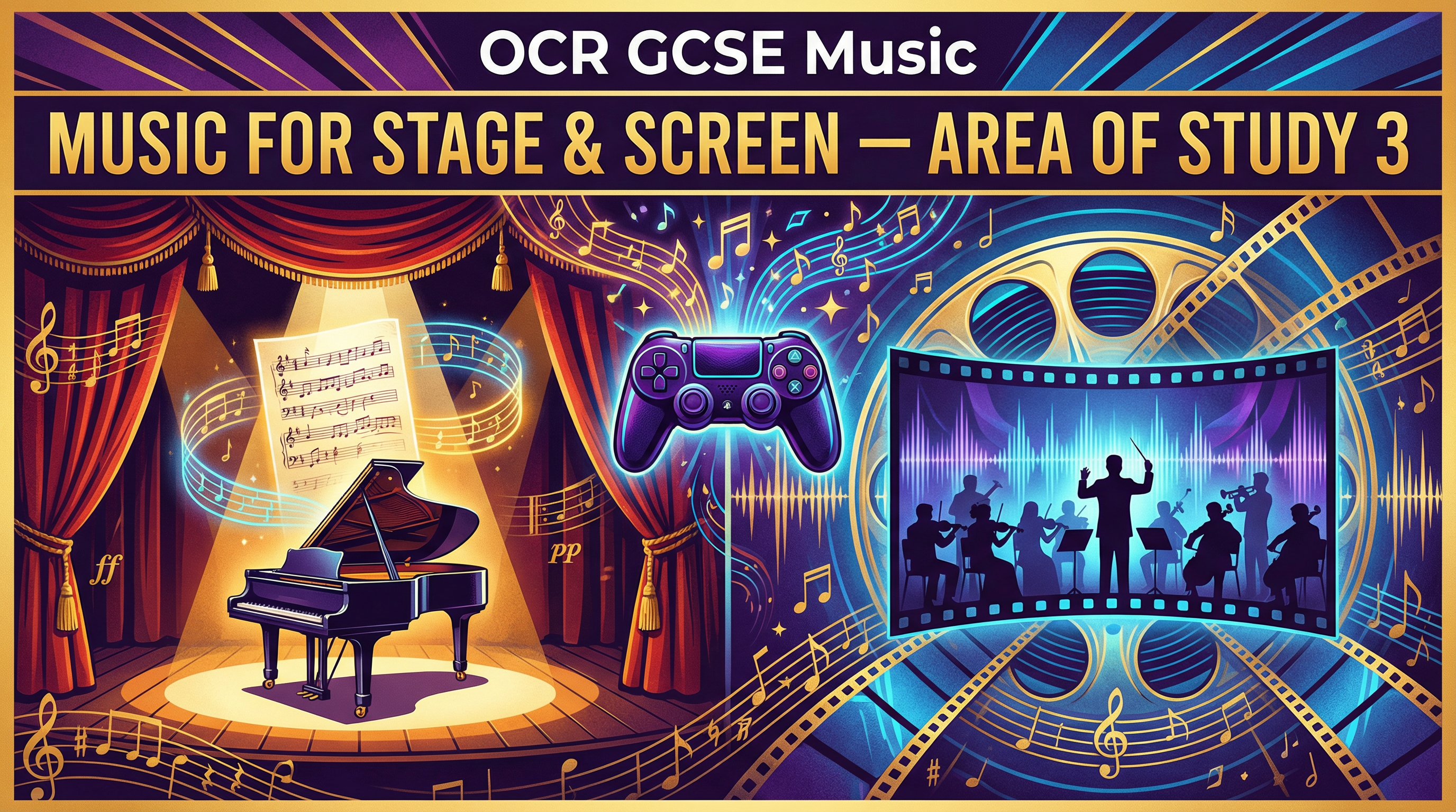Header image for Music for Stage and Screen