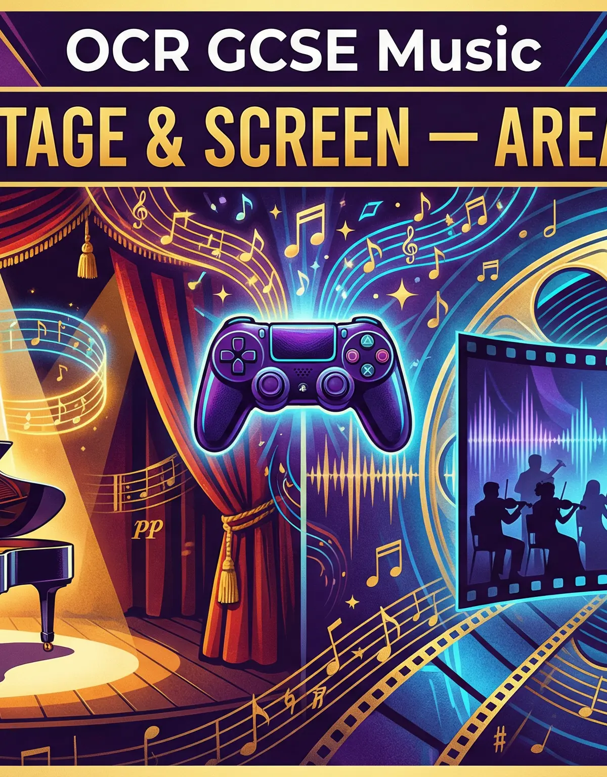 Header image for Music for Stage and Screen
