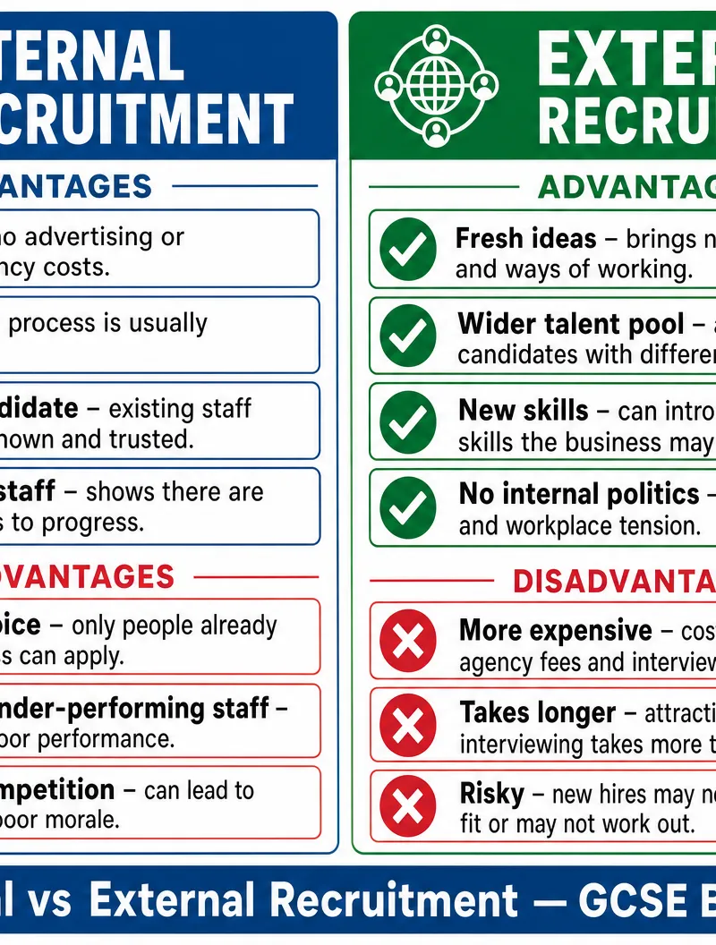 Internal vs External Recruitment