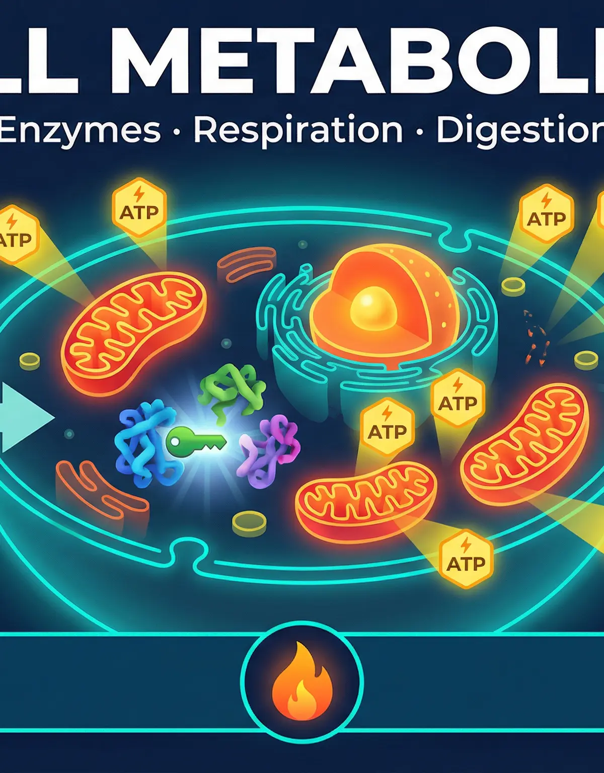 Cell Metabolism: Enzymes, Respiration, and Digestion