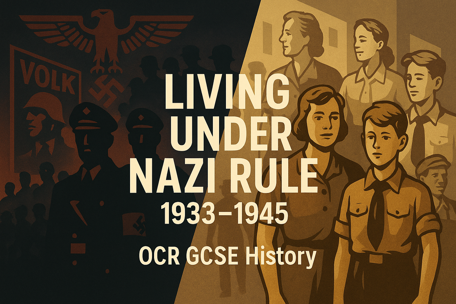 Header image for Living Under Nazi Rule 1933-1945