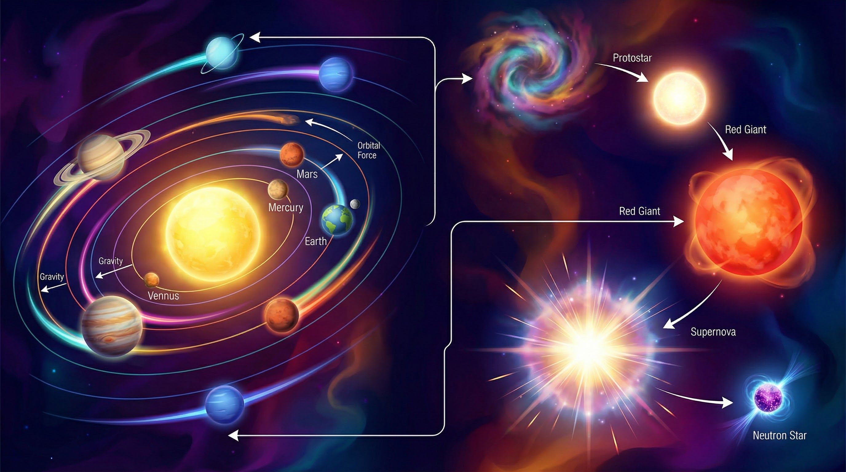 Header image for OCR GCSE Physics: The Solar System