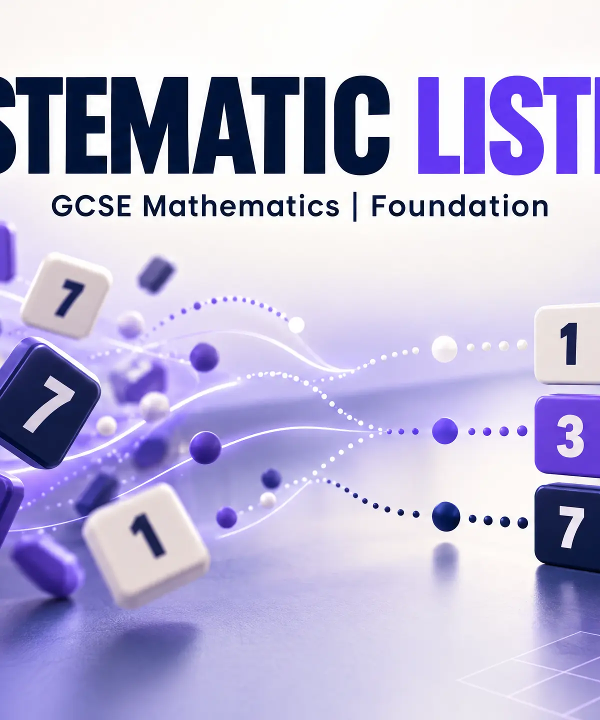 Systematic listing: turn possibilities into an organised plan.