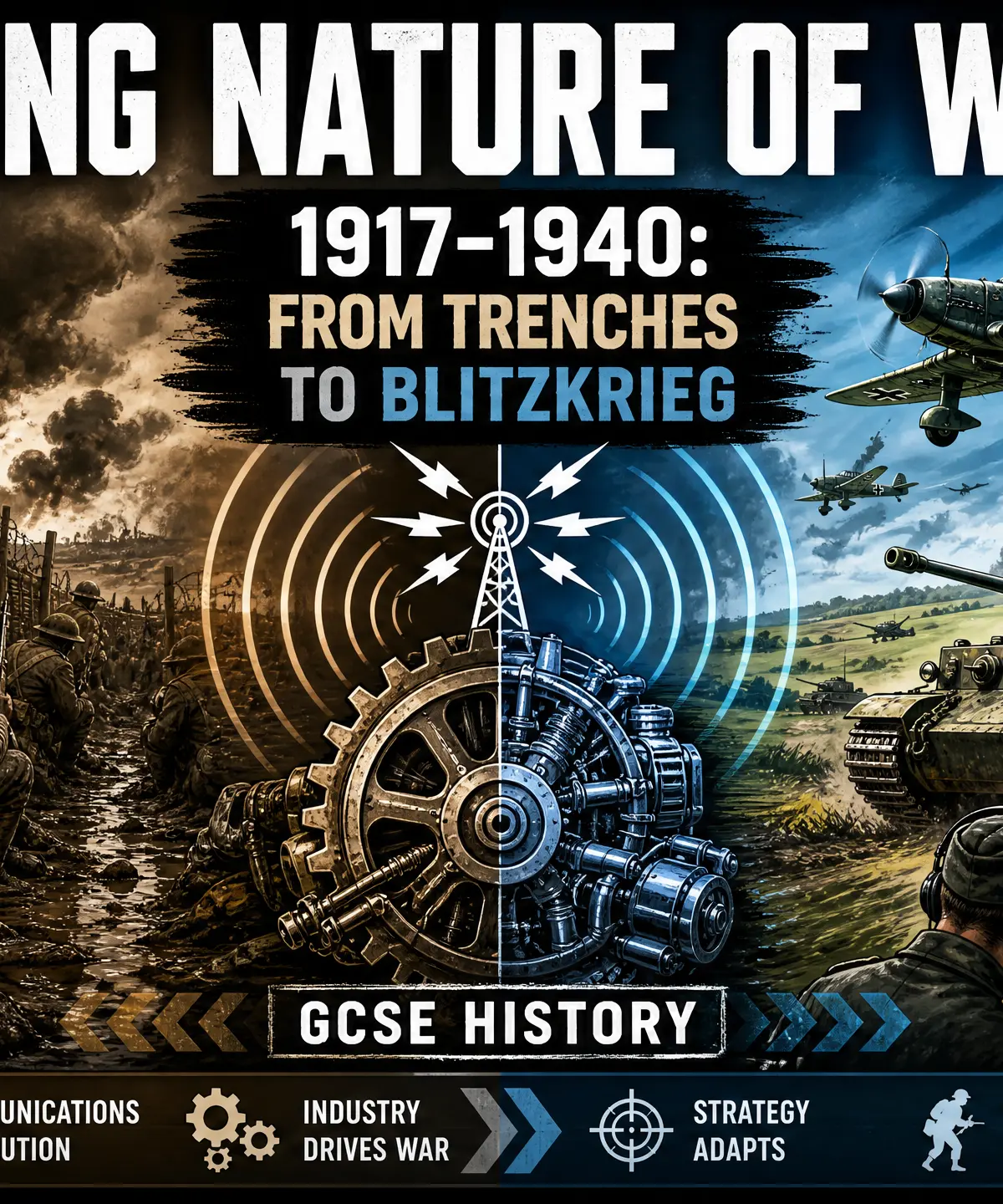 From Trenches to Blitzkrieg: The Transformation of Warfare