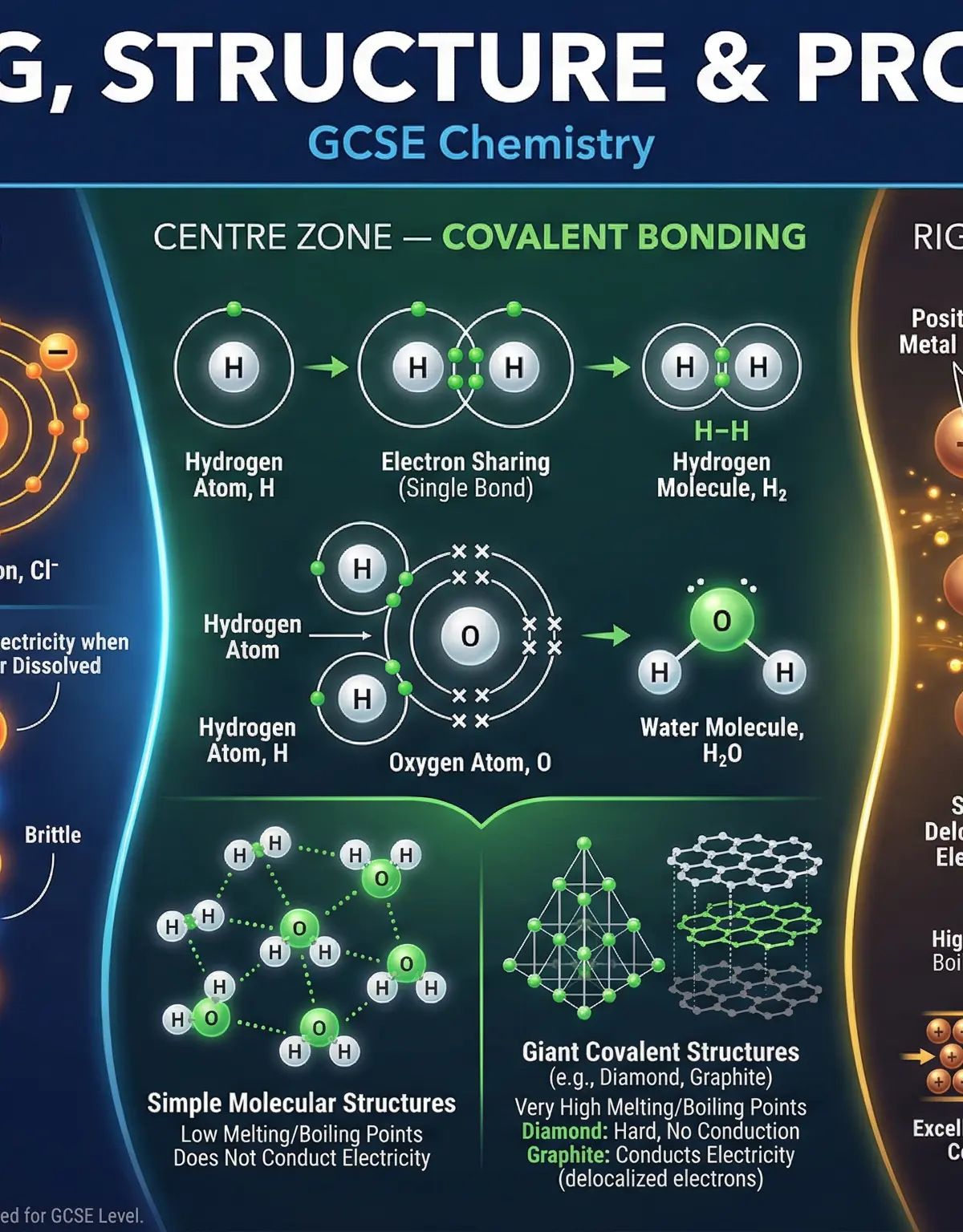Header image for Bonding, Structure and Properties