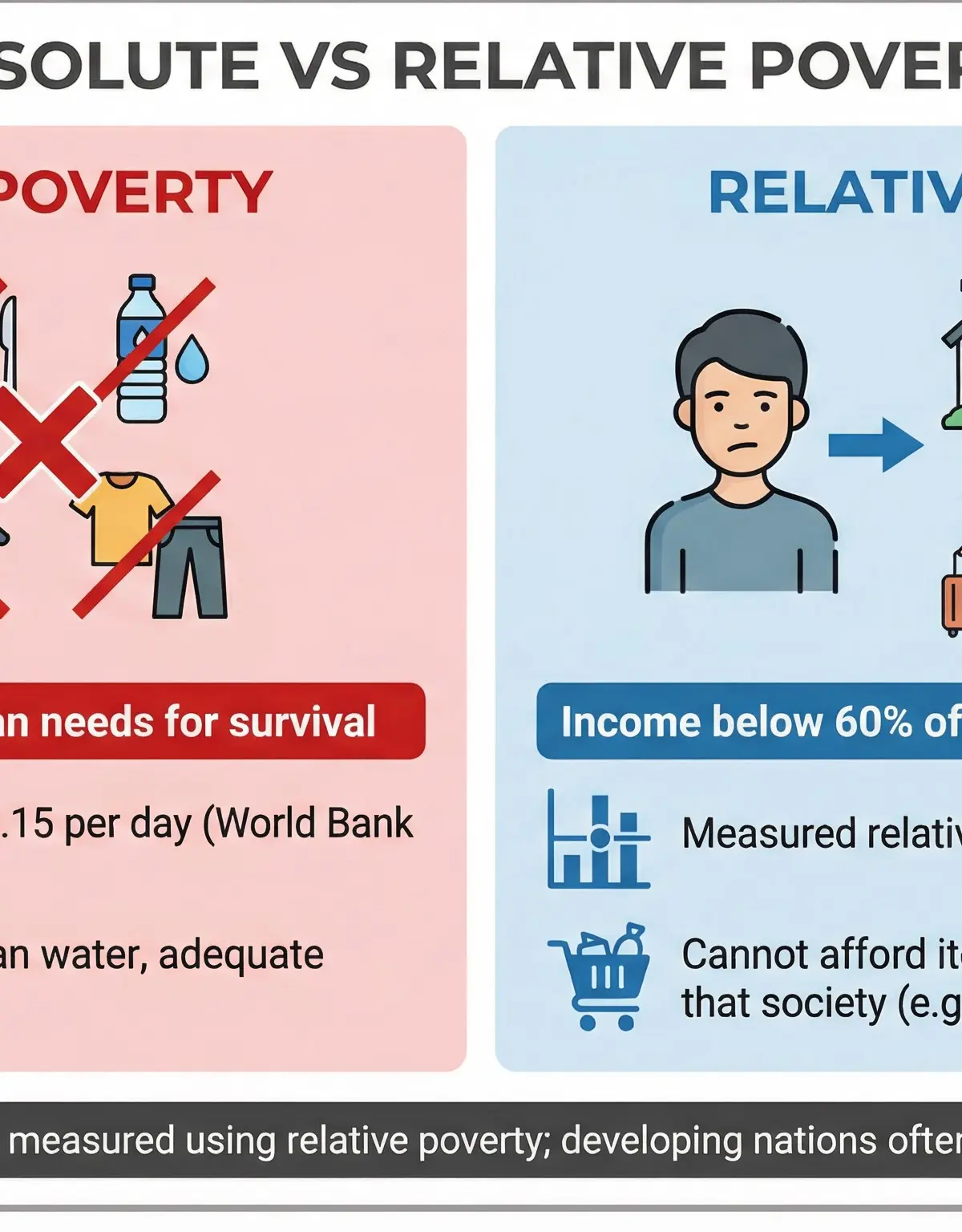 Absolute vs. Relative Poverty