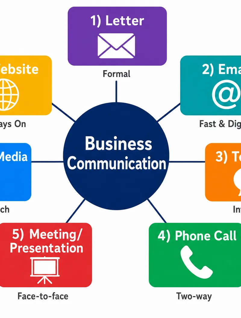 The 7 Main Methods of Business Communication