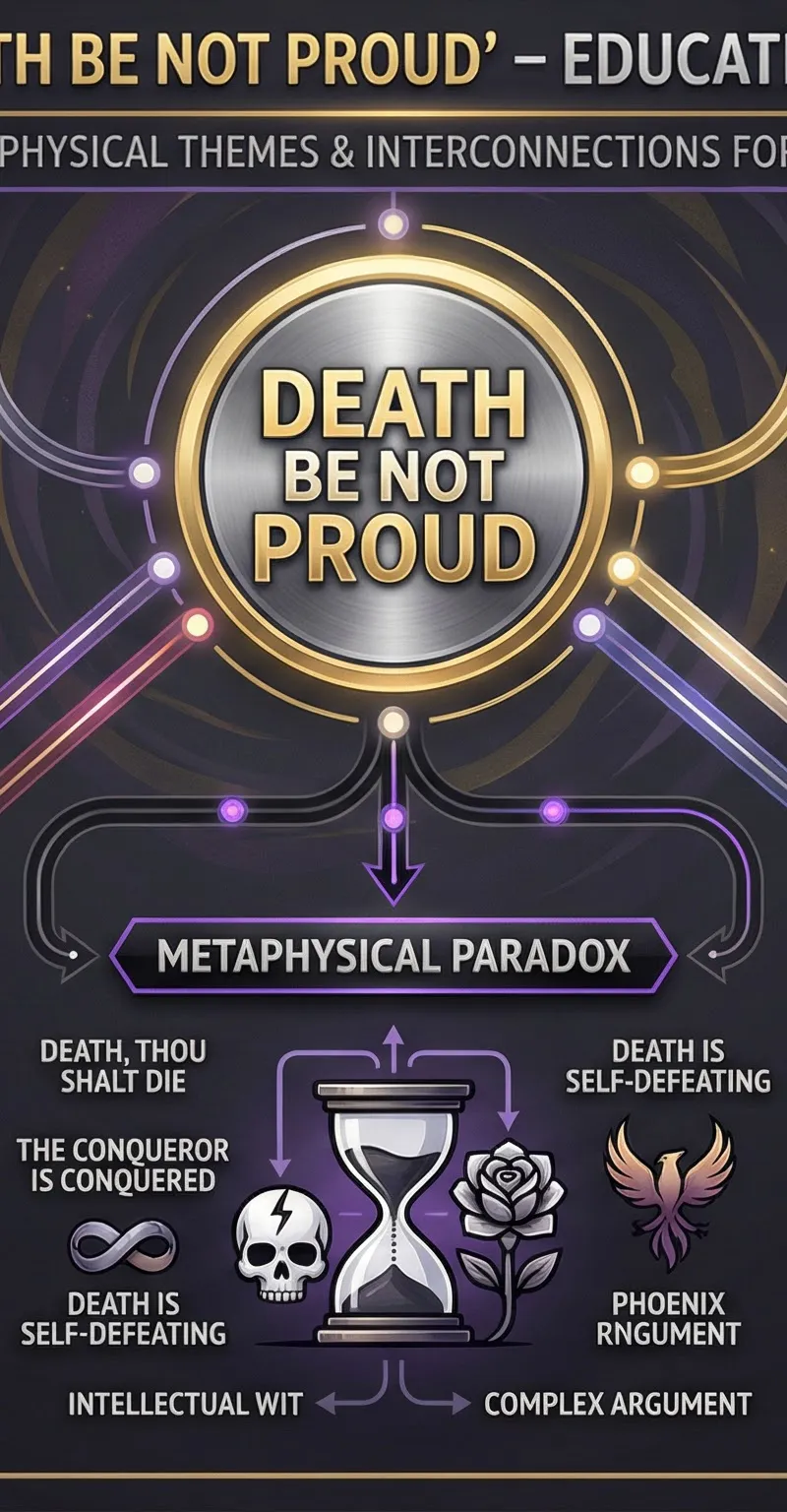 Key Metaphysical Concepts in 'Death Be Not Proud'
