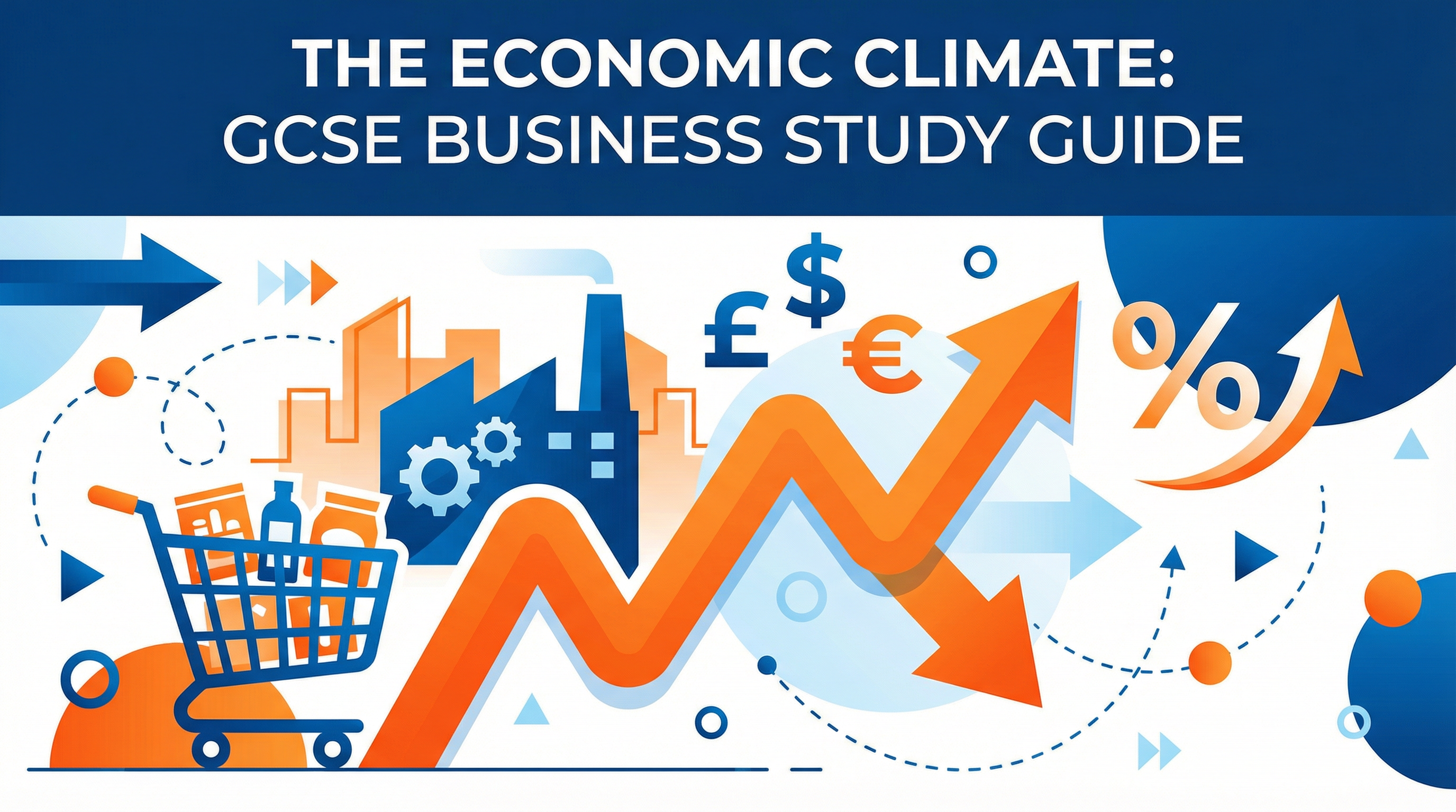 The economic climate — OCR GCSE study guide illustration