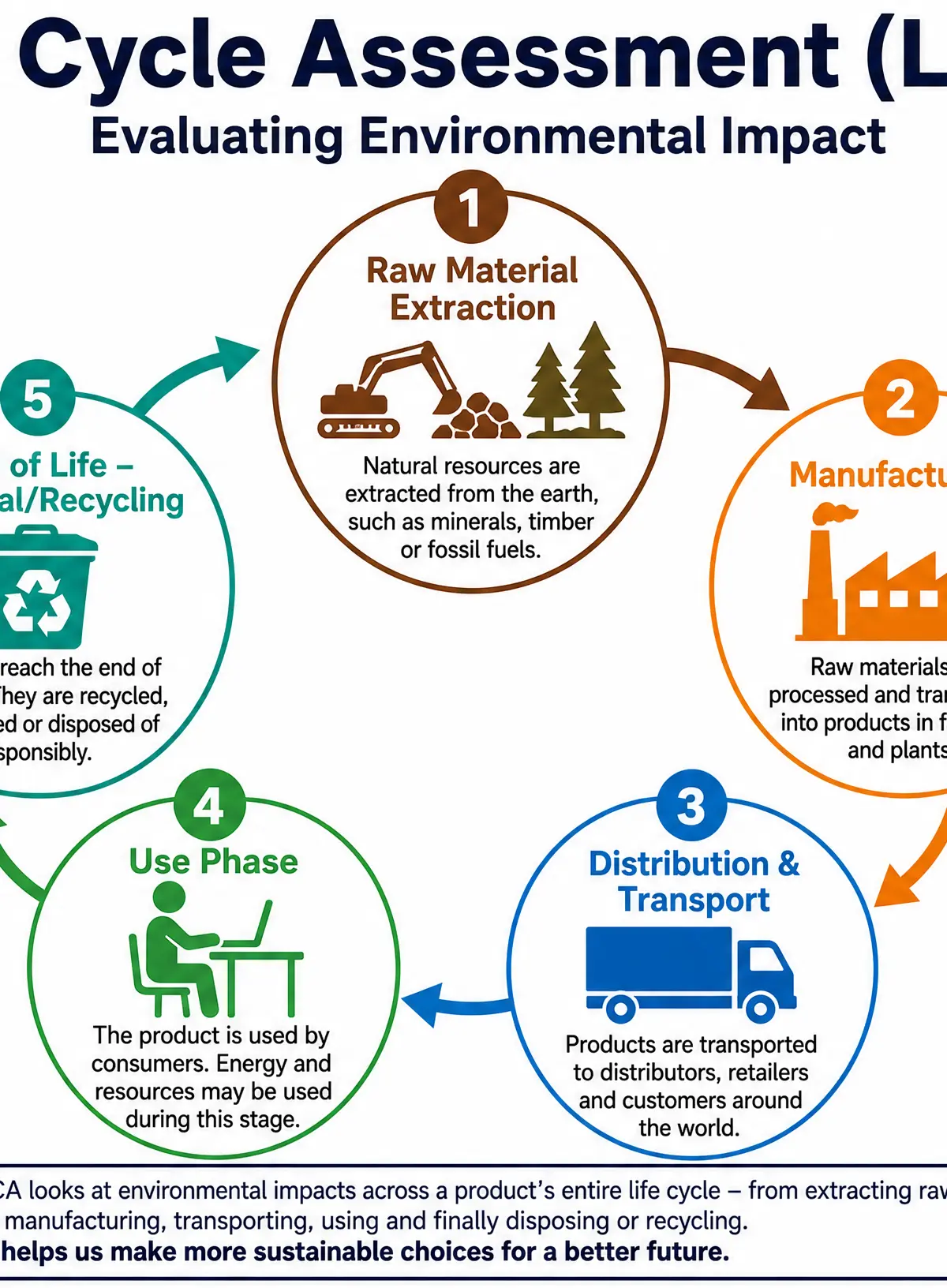 The 5 Stages of a Life Cycle Assessment (LCA)