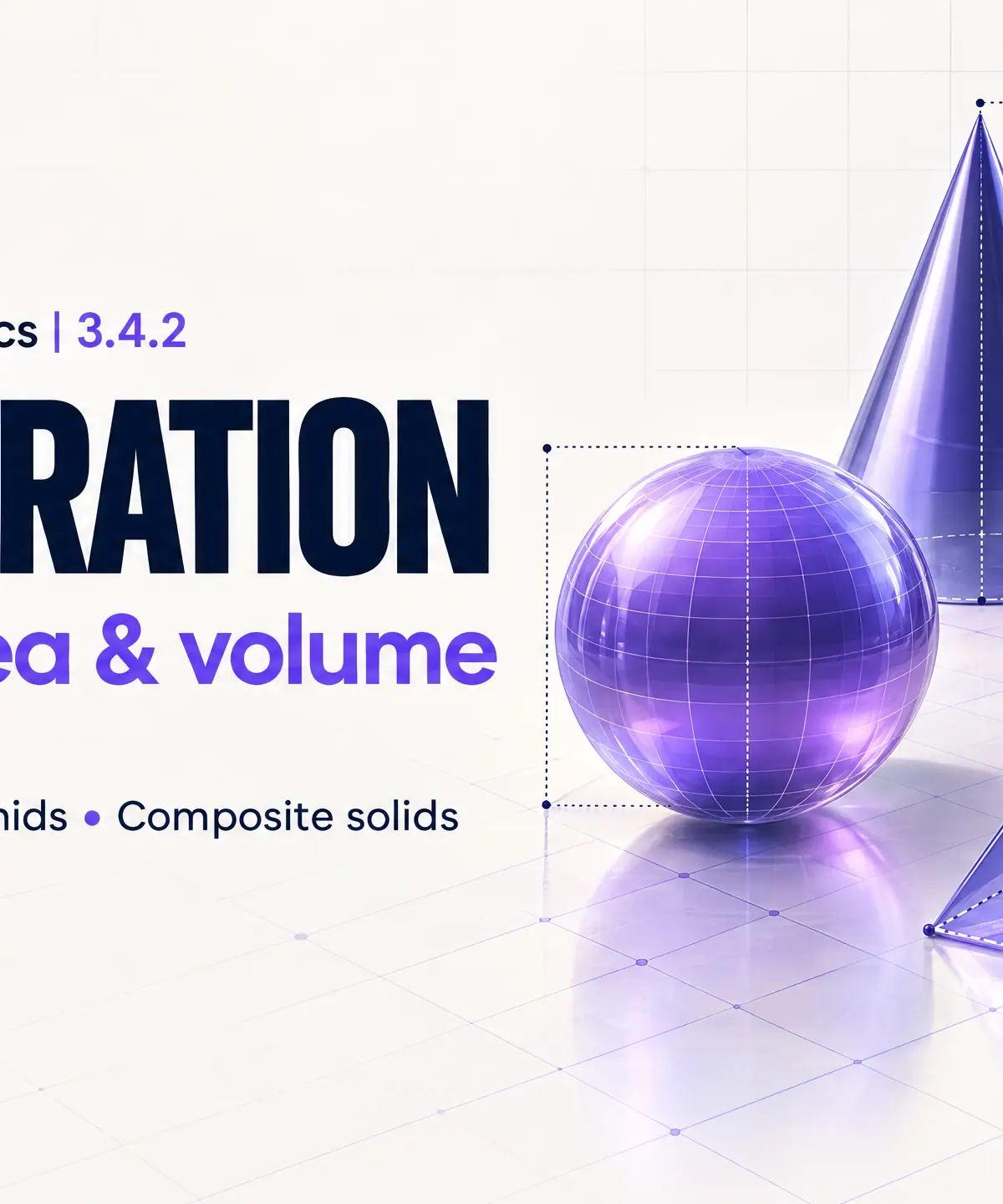 AQA GCSE mensuration: surface area and volume.