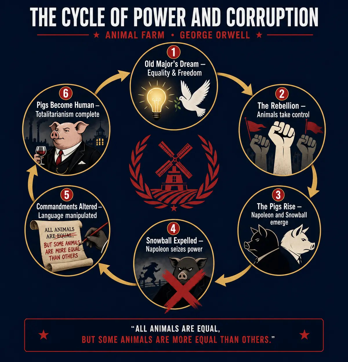 The Cycle of Power and Corruption