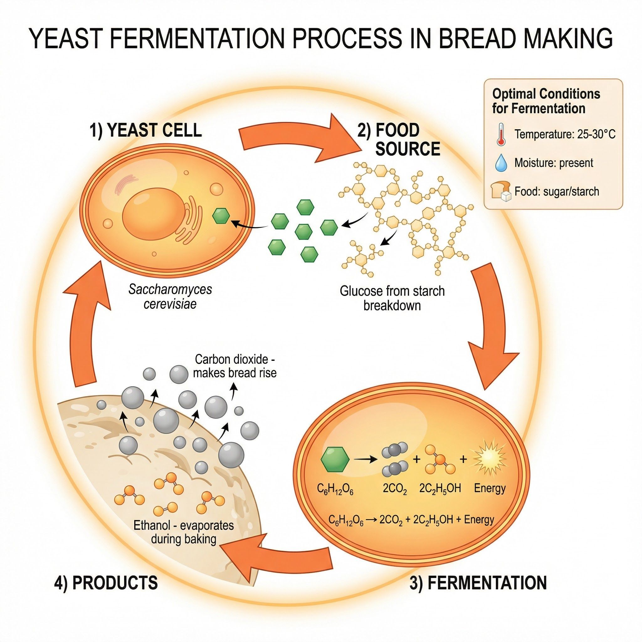 Bread making – Food Preparation and Nutrition – GCSE