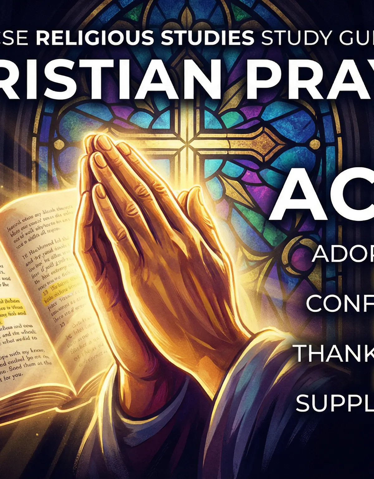 GCSE Religious Studies — Christian Prayer Study Guide Header