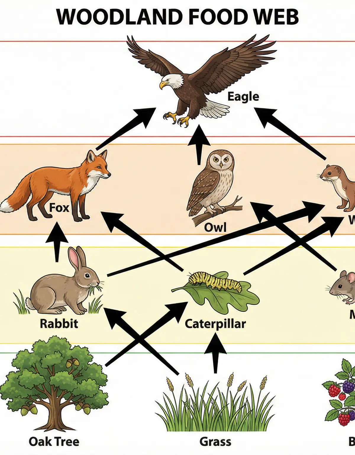 Woodland Food Web