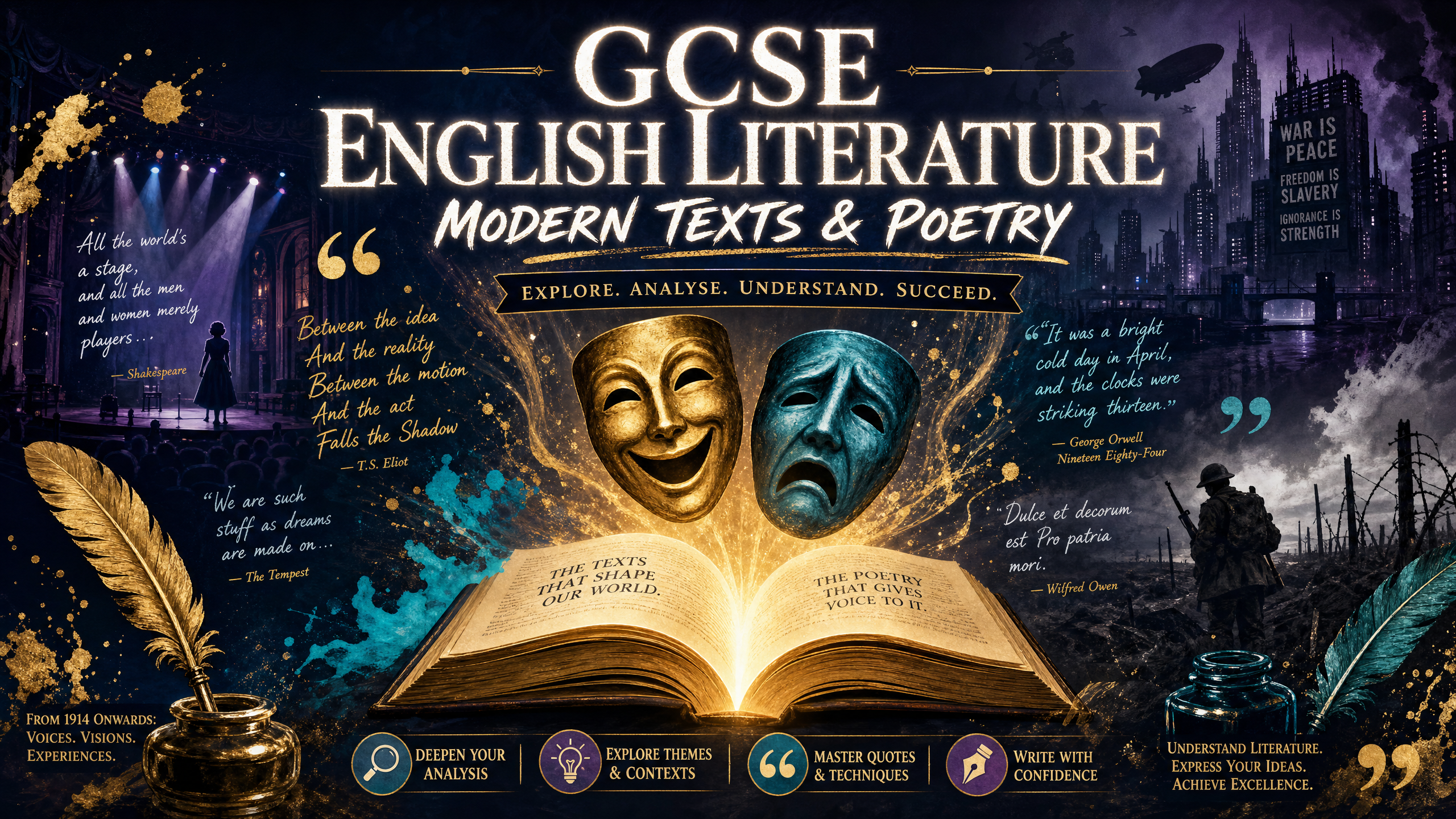 GCSE English Literature: Modern Texts & Poetry