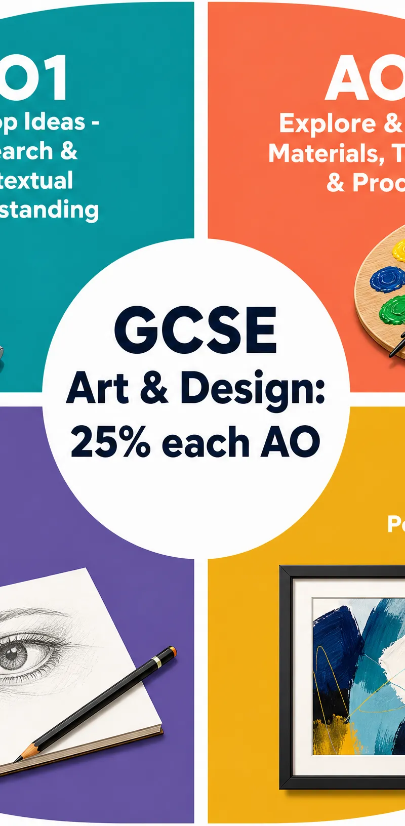 GCSE Art and Design Assessment Objectives Breakdown