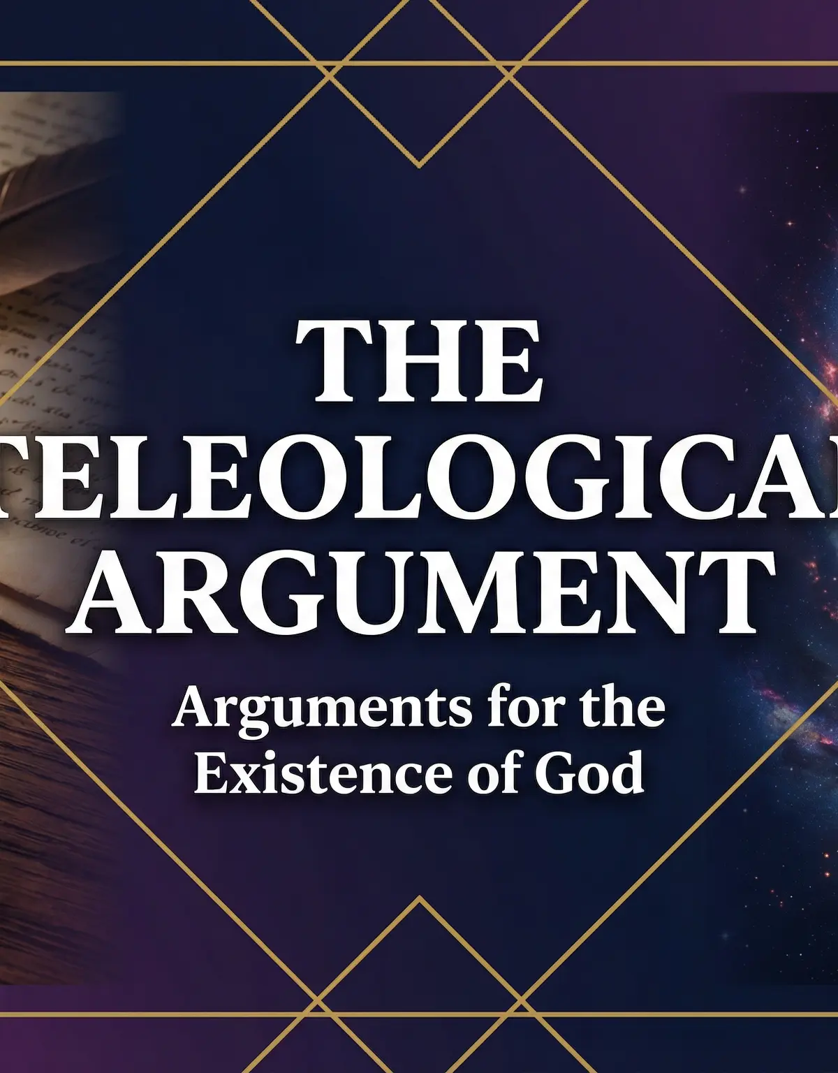 Arguments for the Existence of God: Design (Teleological) β Religious Studies β A-Level