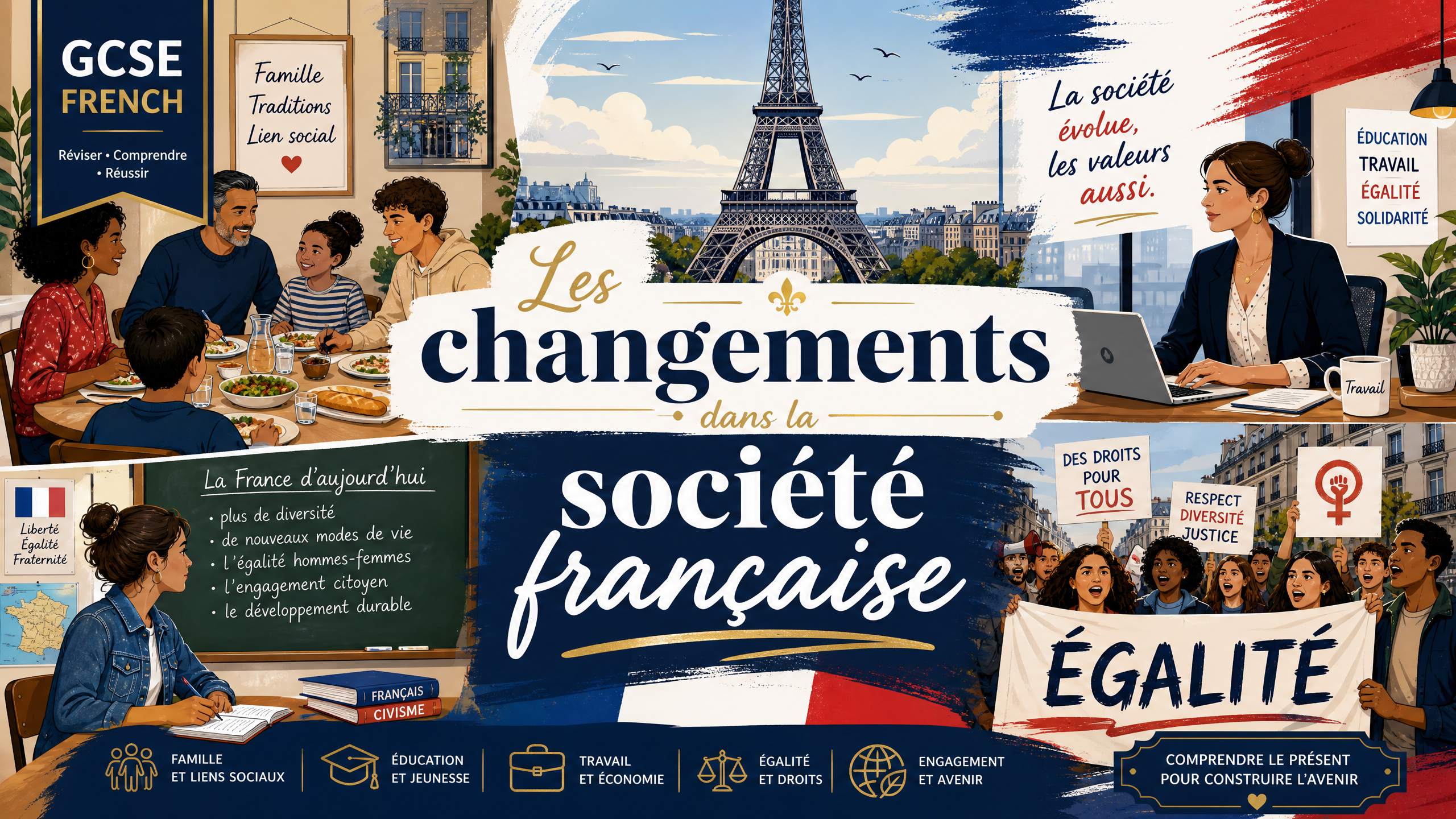 Header image for Les changements dans la société française