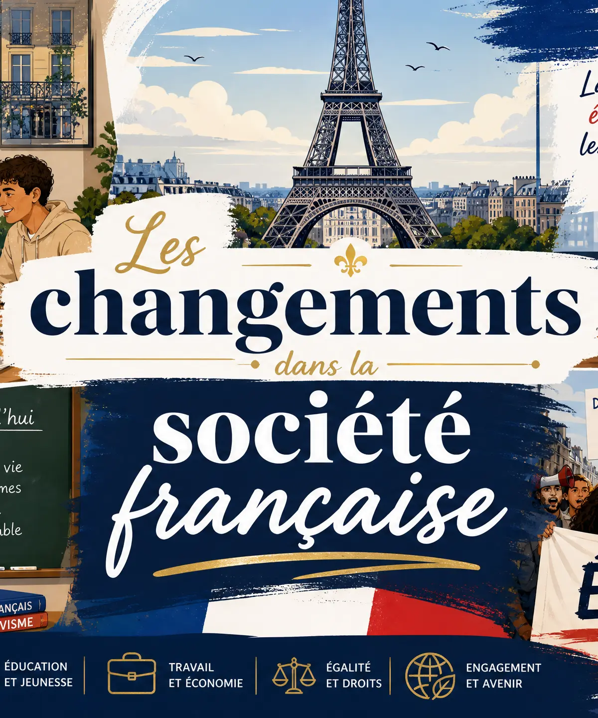 Header image for Les changements dans la société française