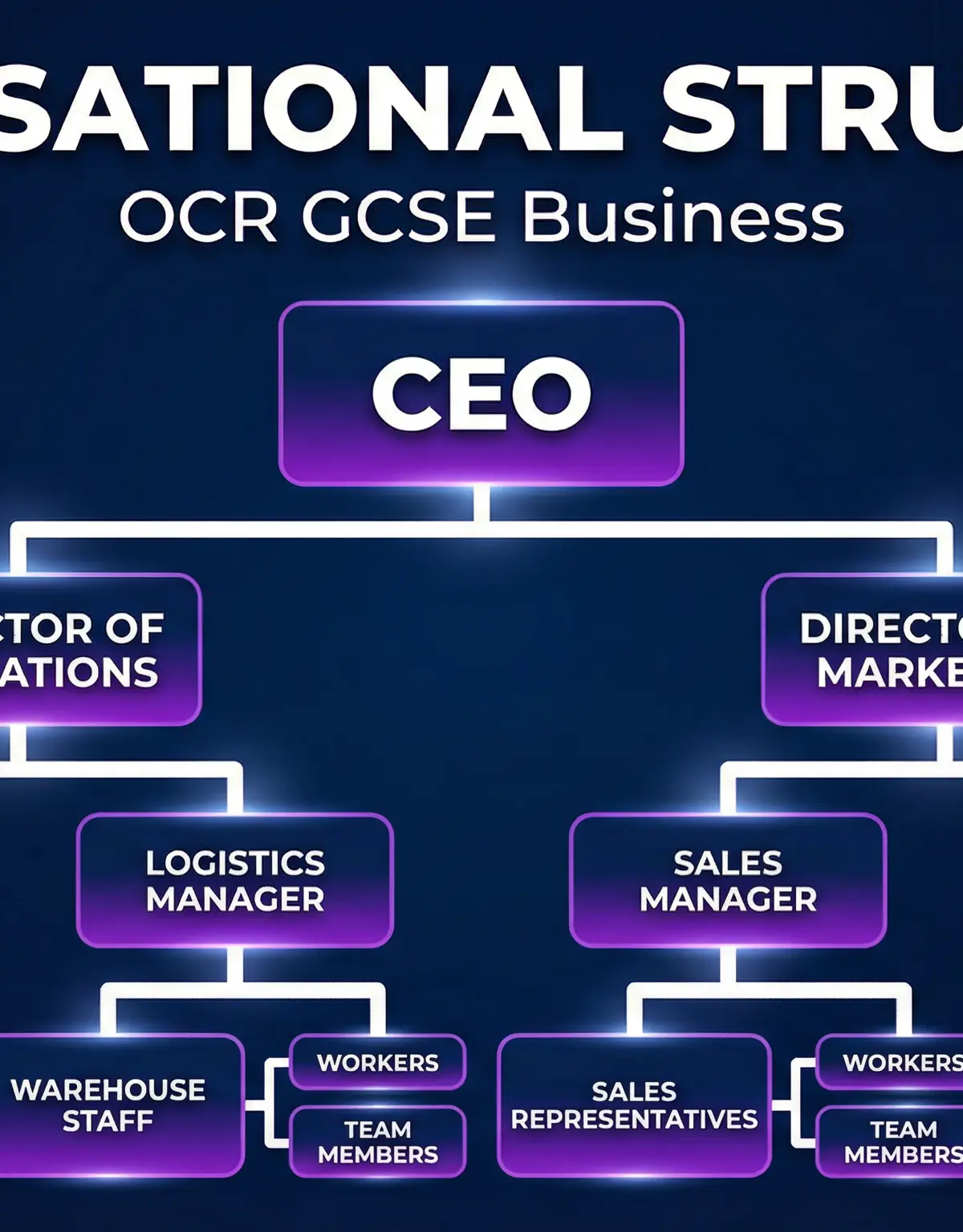 Header image for Organisational Structures — OCR GCSE Business