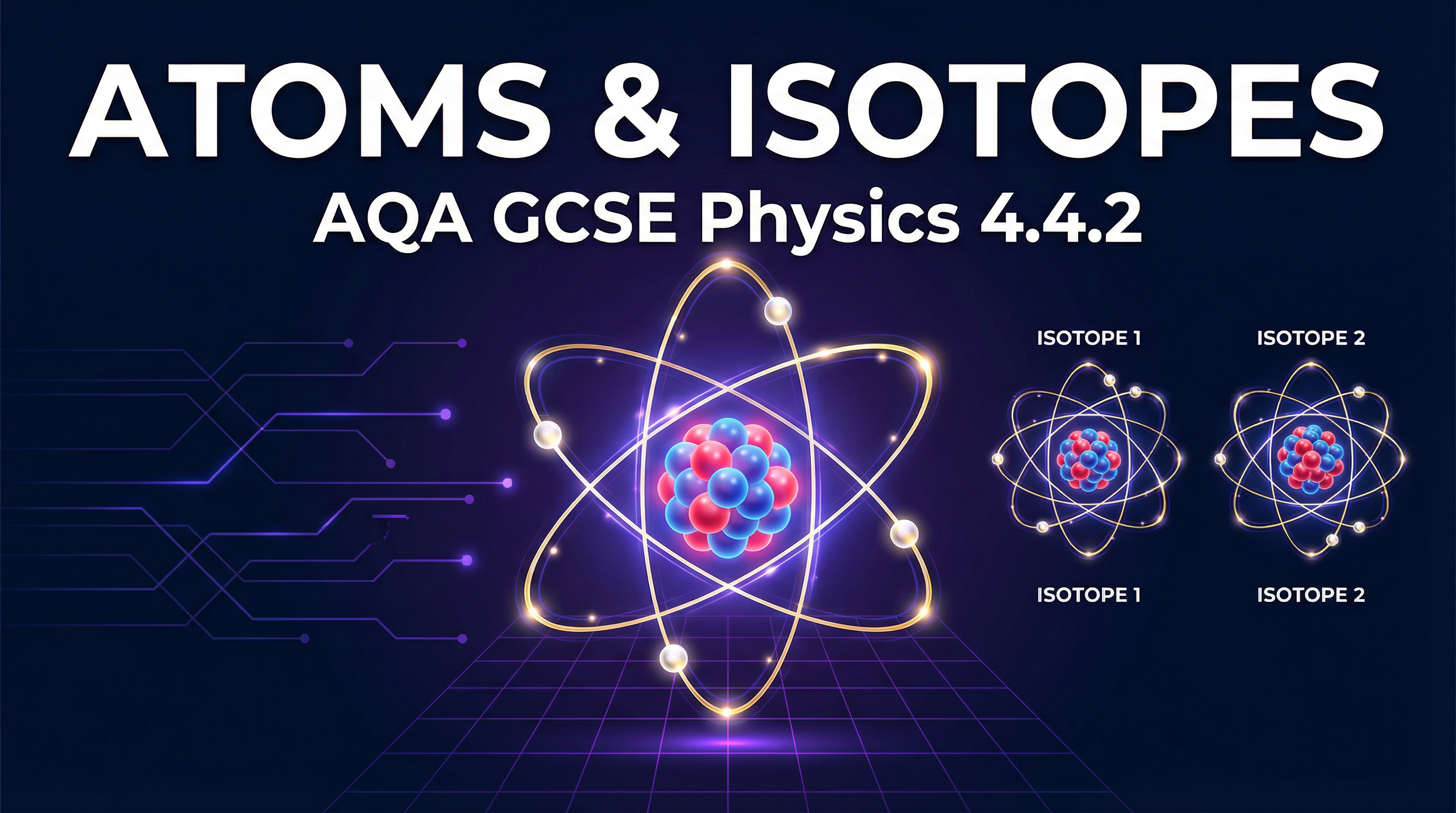 Atoms and Isotopes – Physics – GCSE