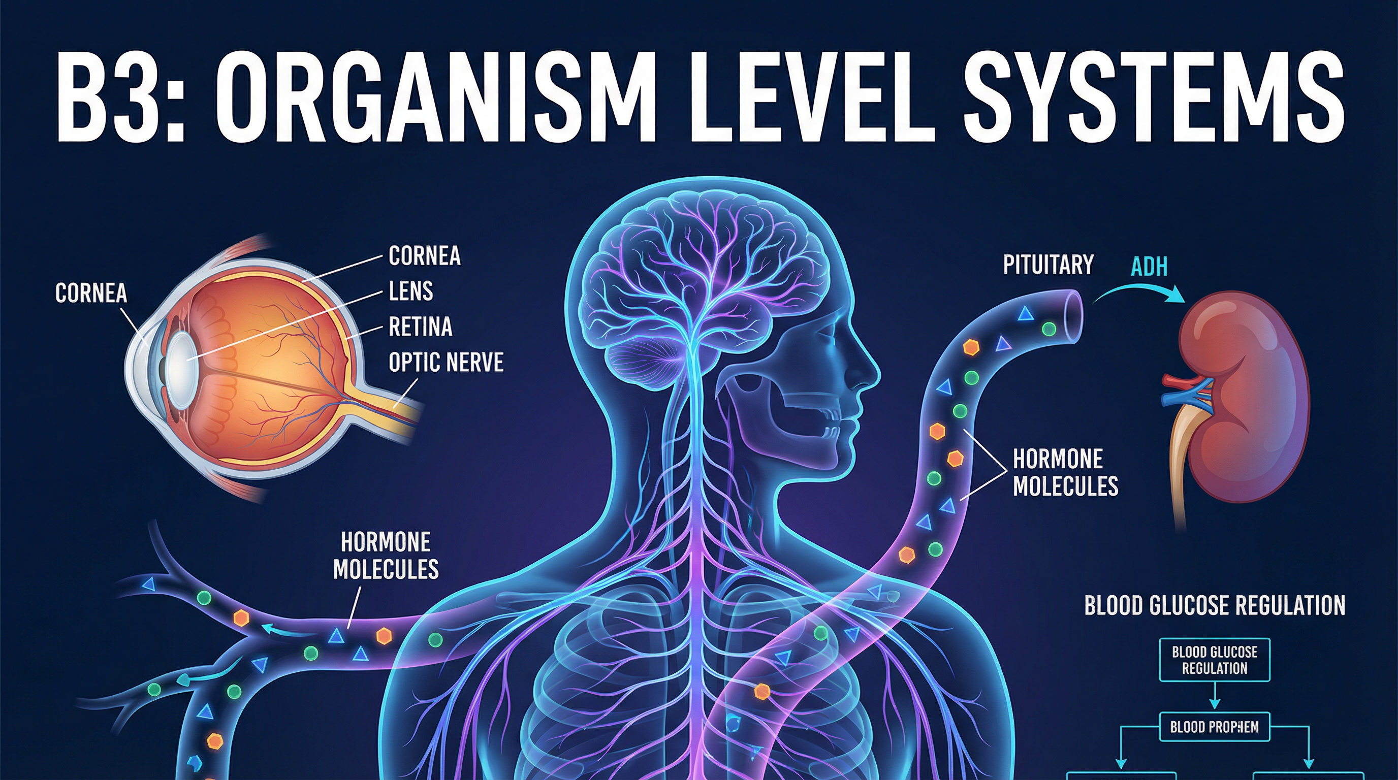 Header image for Topic B3: Organism Level Systems