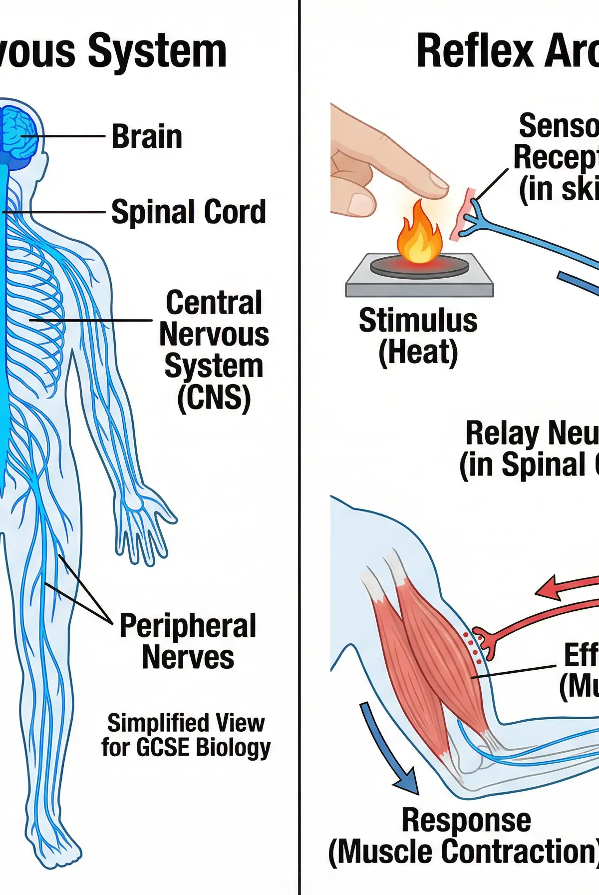 The Nervous System and Reflex Arc