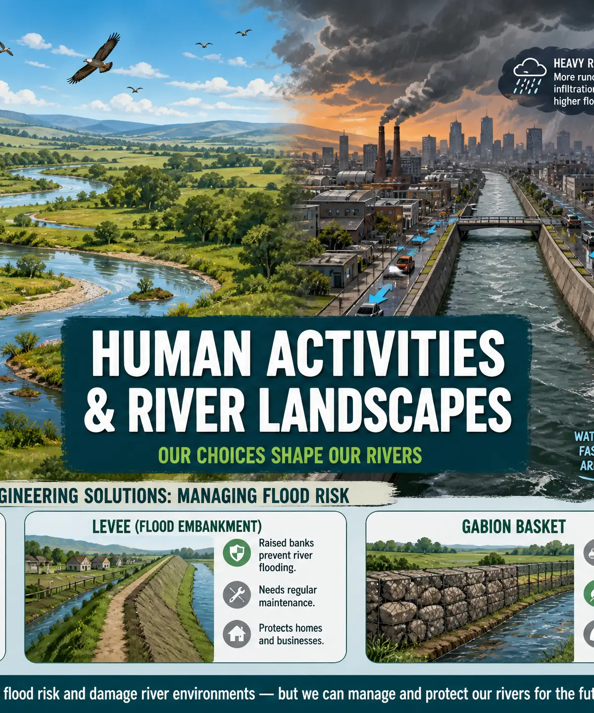 Human Activities & River Landscapes