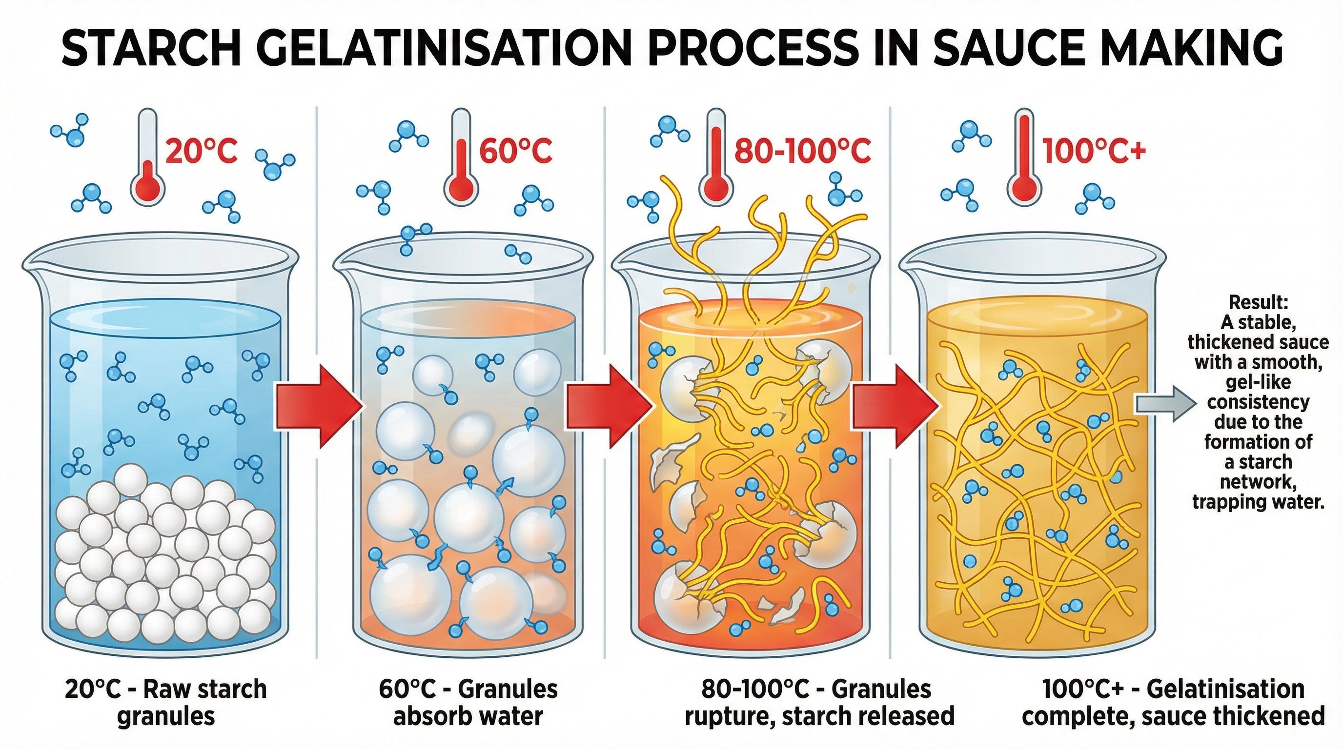 Sauce making – Food Preparation and Nutrition – GCSE