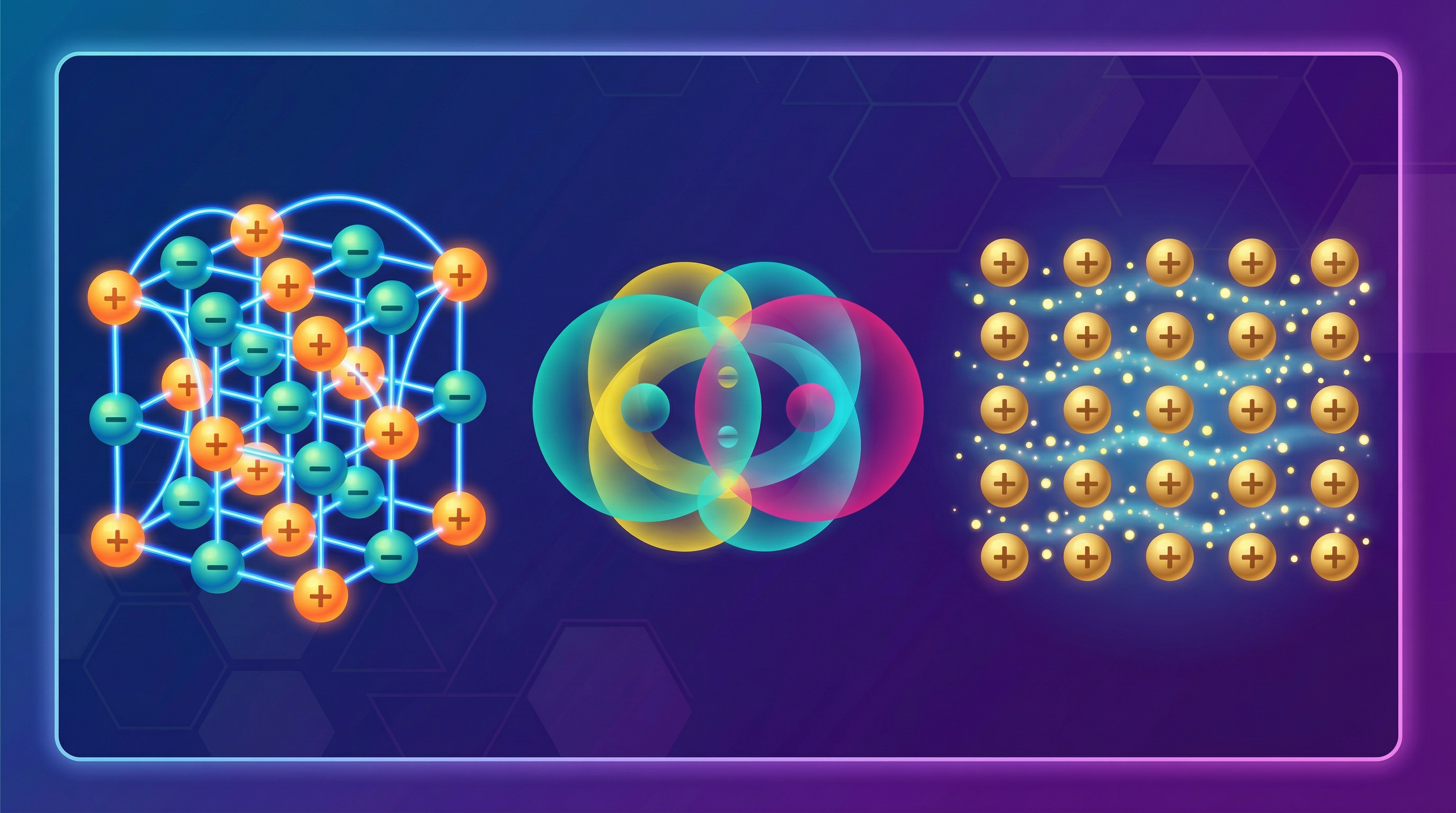 Bonding, structure, and the properties of matter — WJEC GCSE study guide illustration
