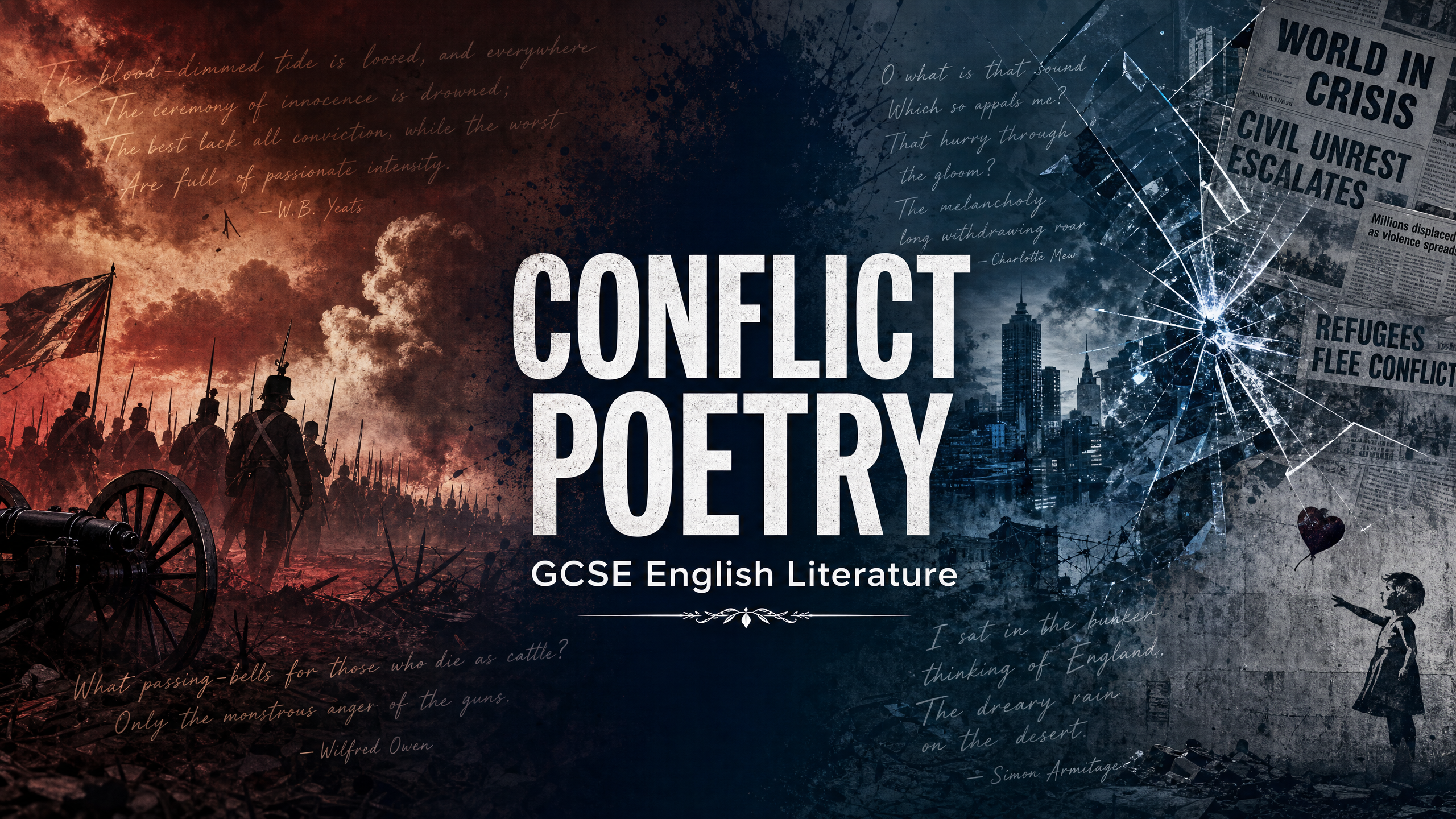 Header image for Conflict Poetry