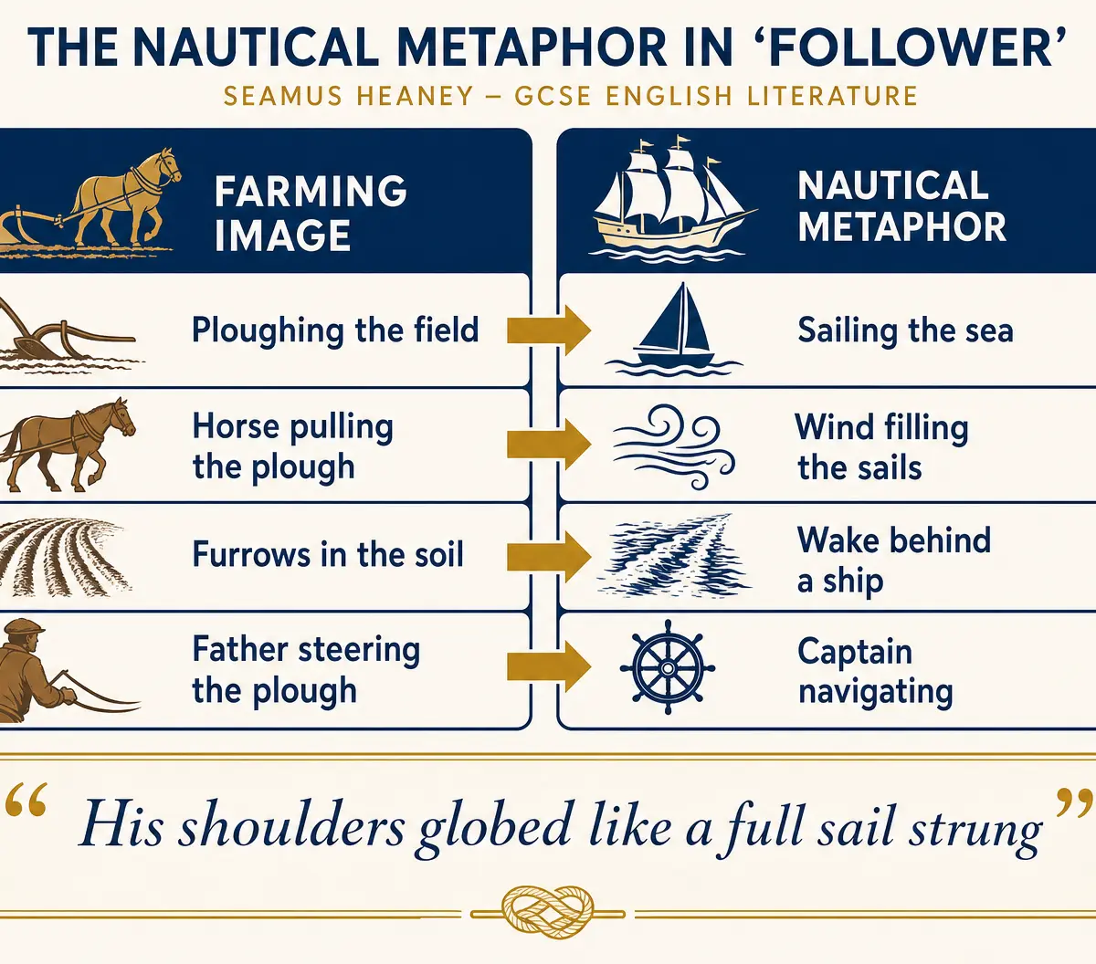 The Nautical Metaphor in 'Follower'