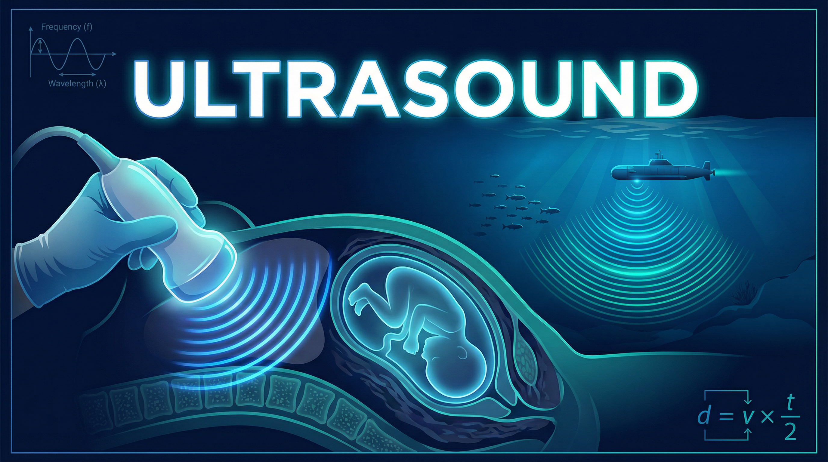 OCR GCSE Physics — Ultrasound (Topic 4.9): Medical imaging and sonar applications