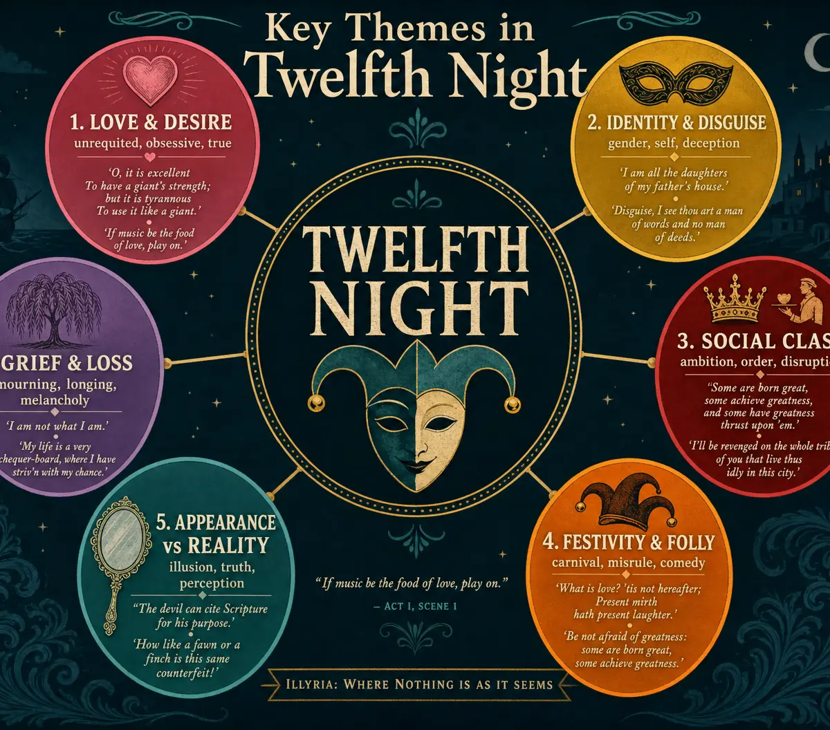 Key Themes in Twelfth Night
