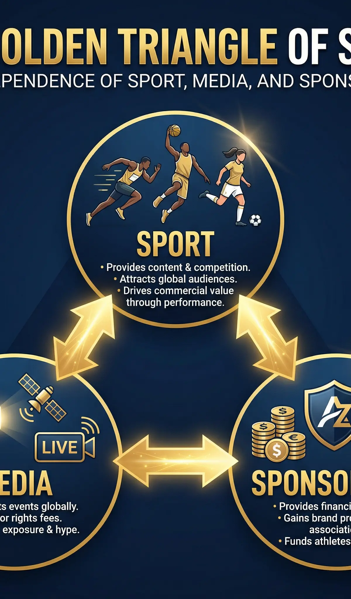 The Golden Triangle of Sport.