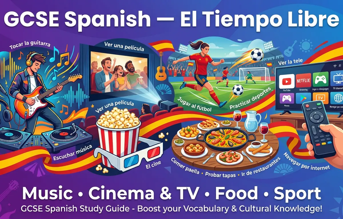 Header image for Topic 3: El Tiempo Libre