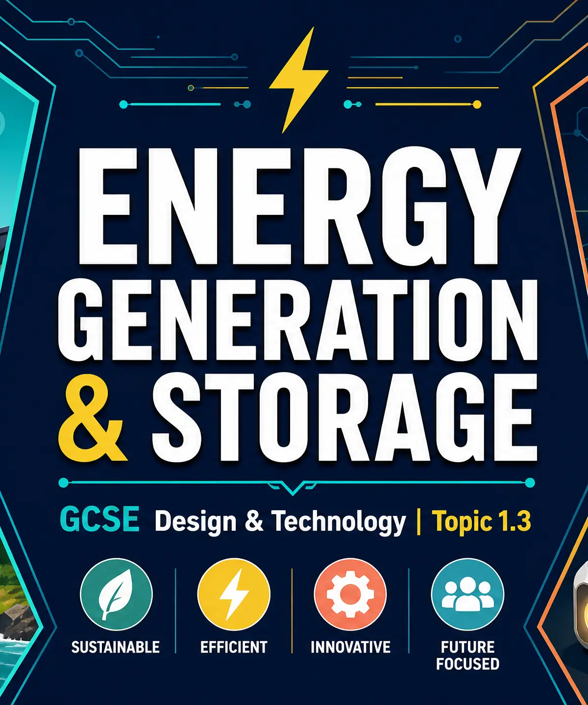 Header image for How energy is generated and stored in order to choose and use appropriate sources to make products and power systems